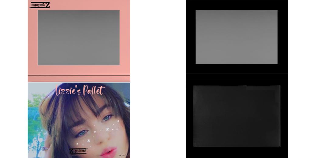Custom Extra Large Z Palette - Magnetic Makeup Palette for Eyeshadows & Blush - Perfect for Travel & Professional Makeup Artists
