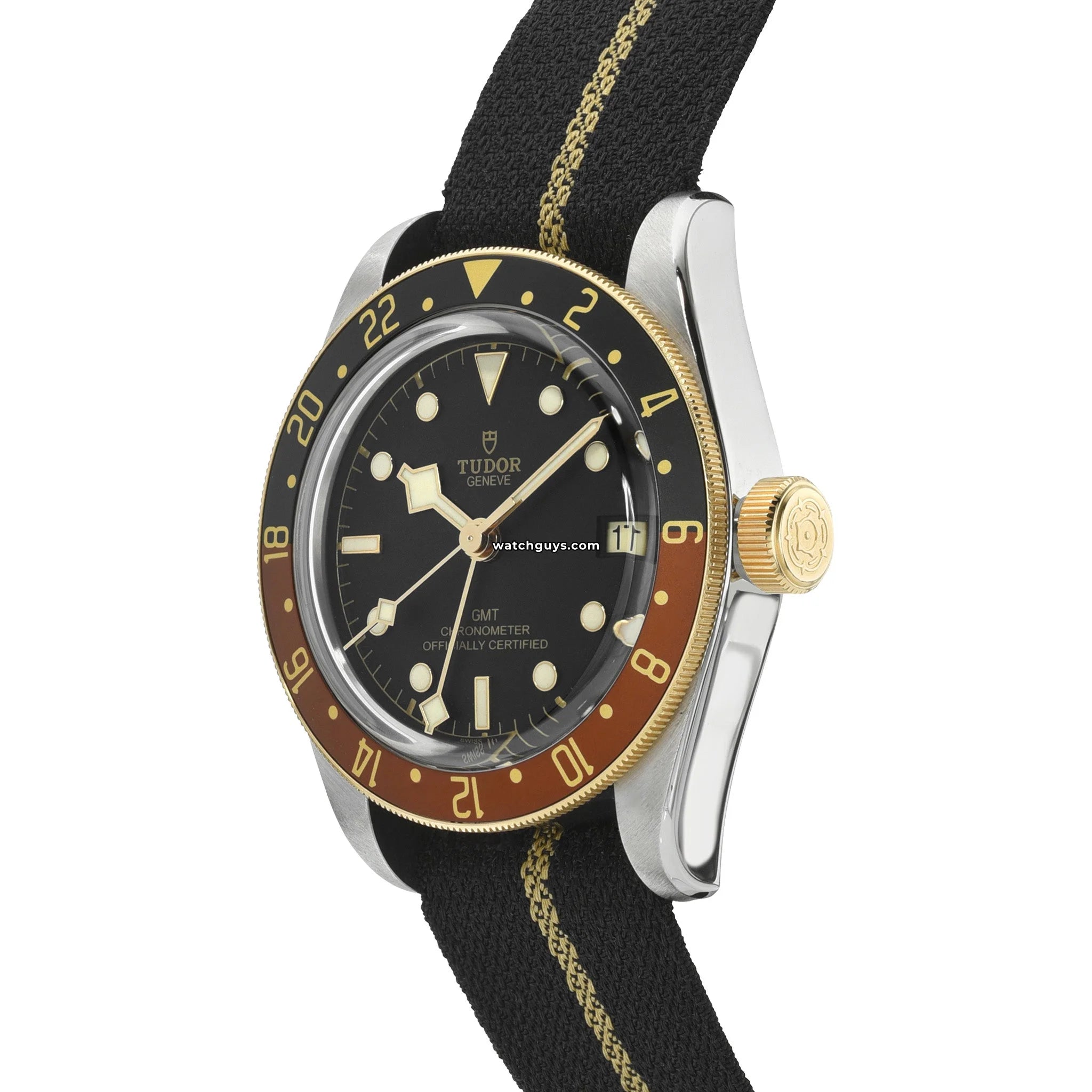 Tudor Black Bay GMT S&G 79833MN Luxury Watch - Stainless Steel & Gold Men's Automatic Diver Watch with GMT Function - Perfect for Travel, Business & Everyday Wear