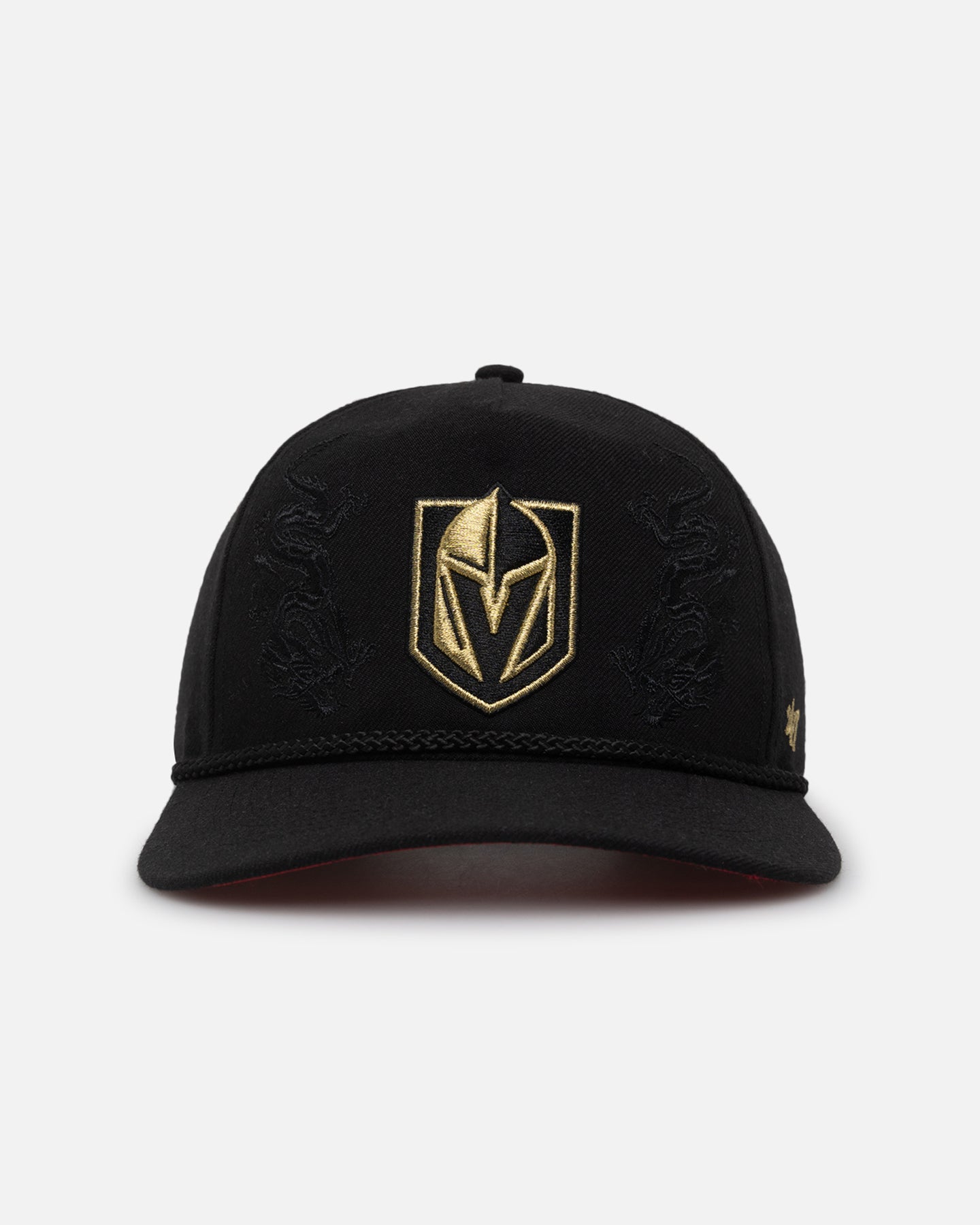 47 Brand Vegas Golden Knights 'Year Of The Dragon' Snapback Black Hat - Official NHL Hockey Cap for Men & Women - Perfect for Sports Fans, Game Day & Streetwear Fashion