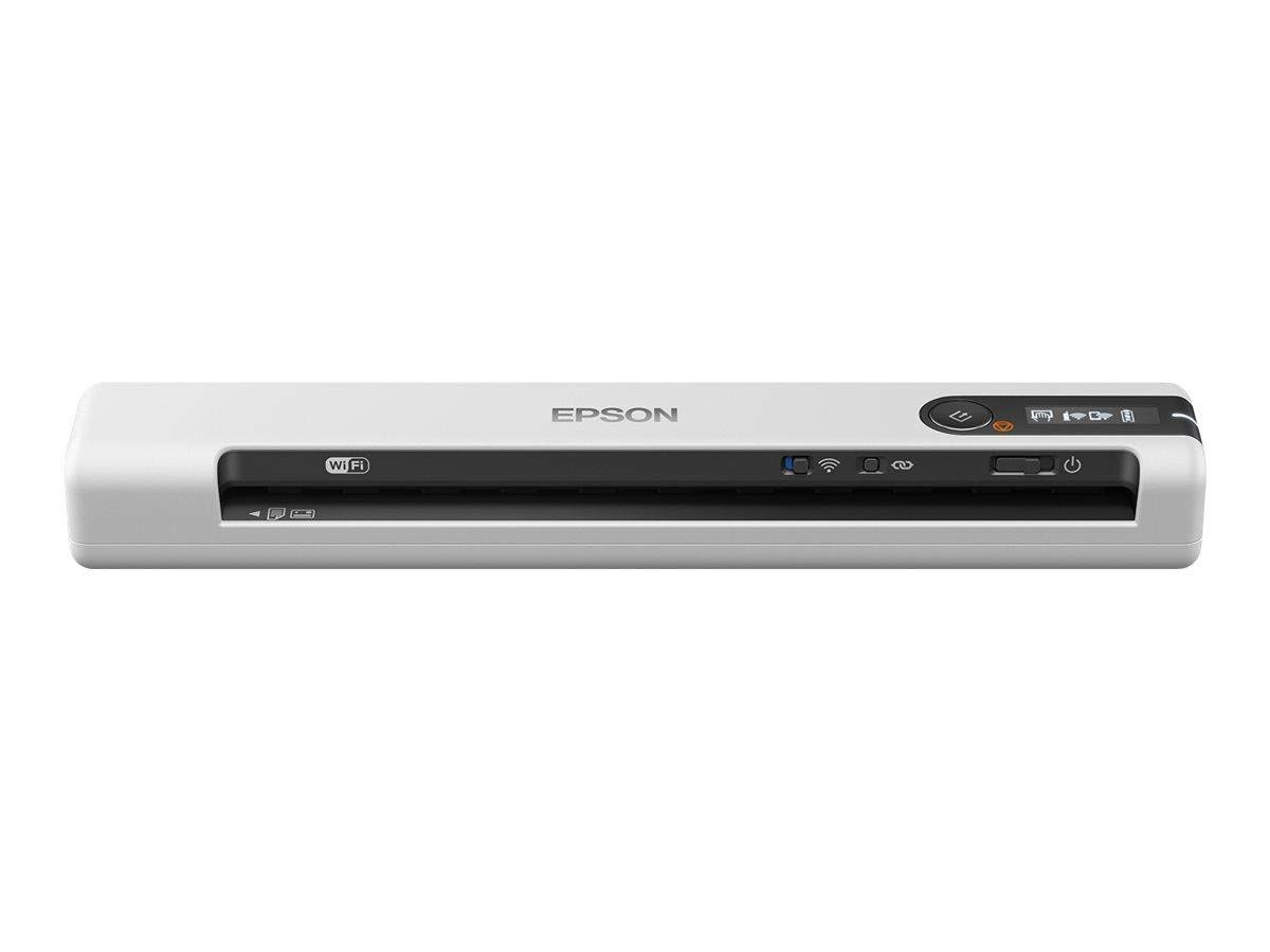 Epson Workforce DS-80W Wireless Portable Document Scanner - Fast, Compact & Professional for Home Office, Business Travel, and Remote Work | High-Speed WiFi Scanning for Receipts, Contracts, and PDF Files