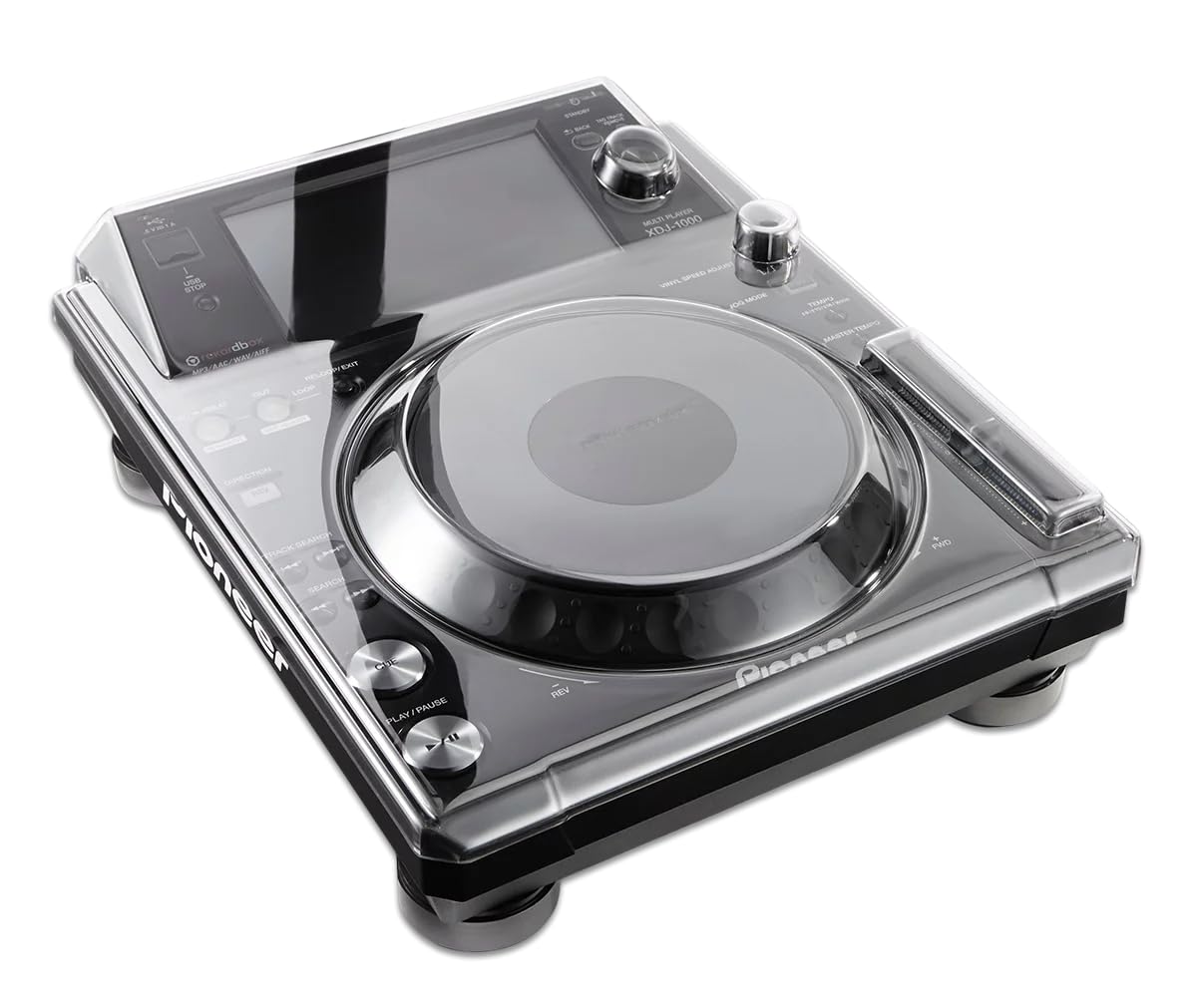 Pioneer XDJ-1000 DJ Controller Protective Cover - Impact Resistant Polycarbonate Shield for XDJ-1000MK2 - Perfect for Studio, Club & Live Performance Protection