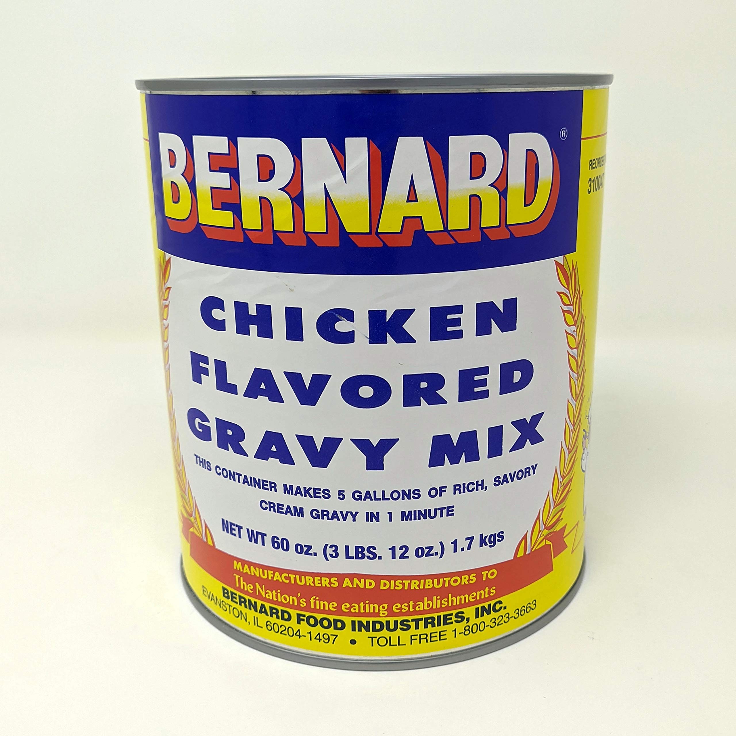 Premium Chicken Gravy Mix - Emergency Survival Food (320 Servings) | #10 Can Bulk Pack (6 Cans) | Ideal for Camping, Disaster Preparedness & Long-Term Food Storage