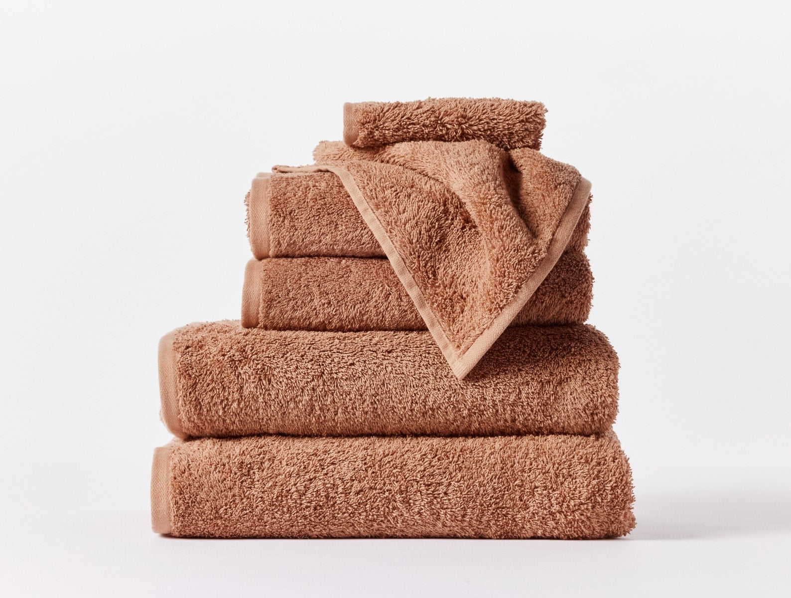 Organic Cotton Cloud Loom Bath Towels & Bath Mat Set - Ultra Soft & Absorbent for Spa, Bathroom & Luxury Home Decor