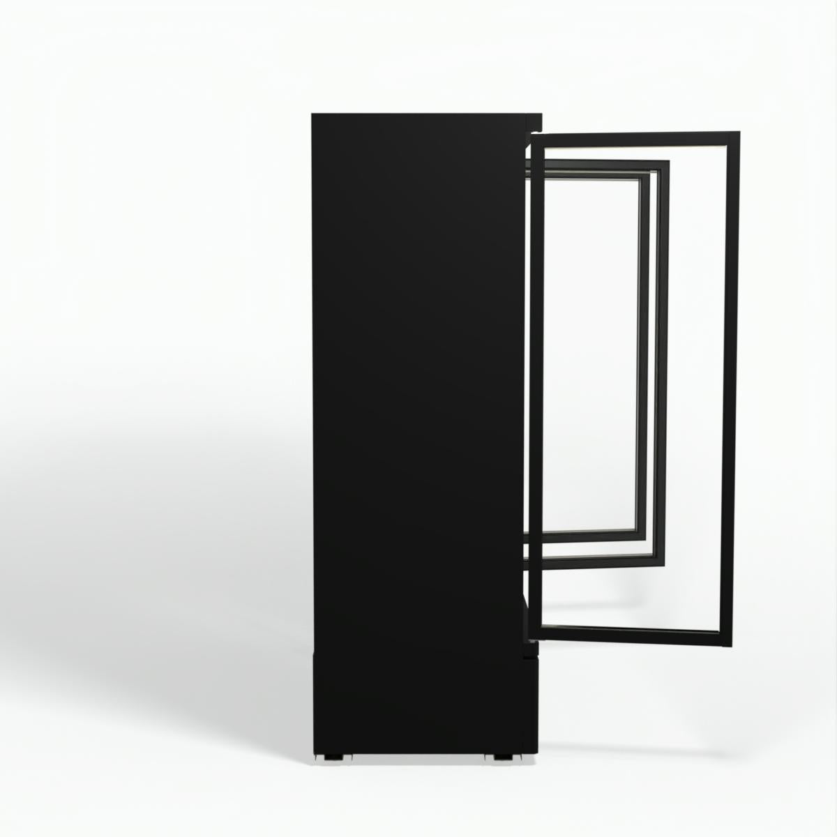 AG Supermarket 3-Door Commercial Upright Freezer - Glass Door Display Refrigerator for Grocery Stores, Restaurants & Convenience Stores