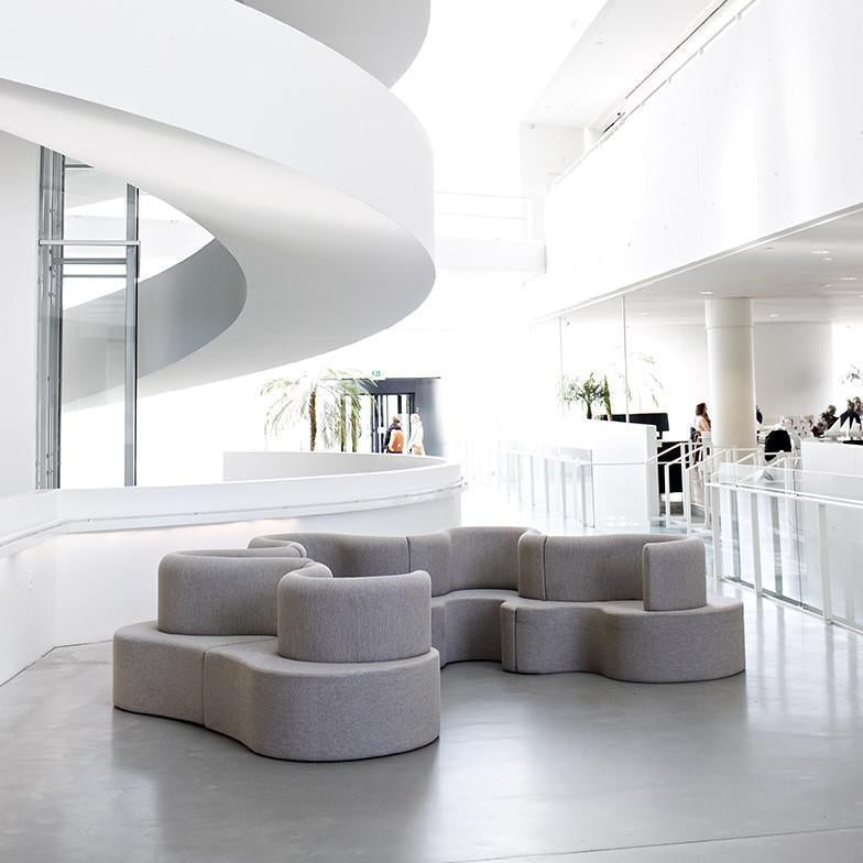 Cloverleaf Sofa Set of 5 Pieces - Modern Living Room Furniture for Home, Office & Lounge Spaces