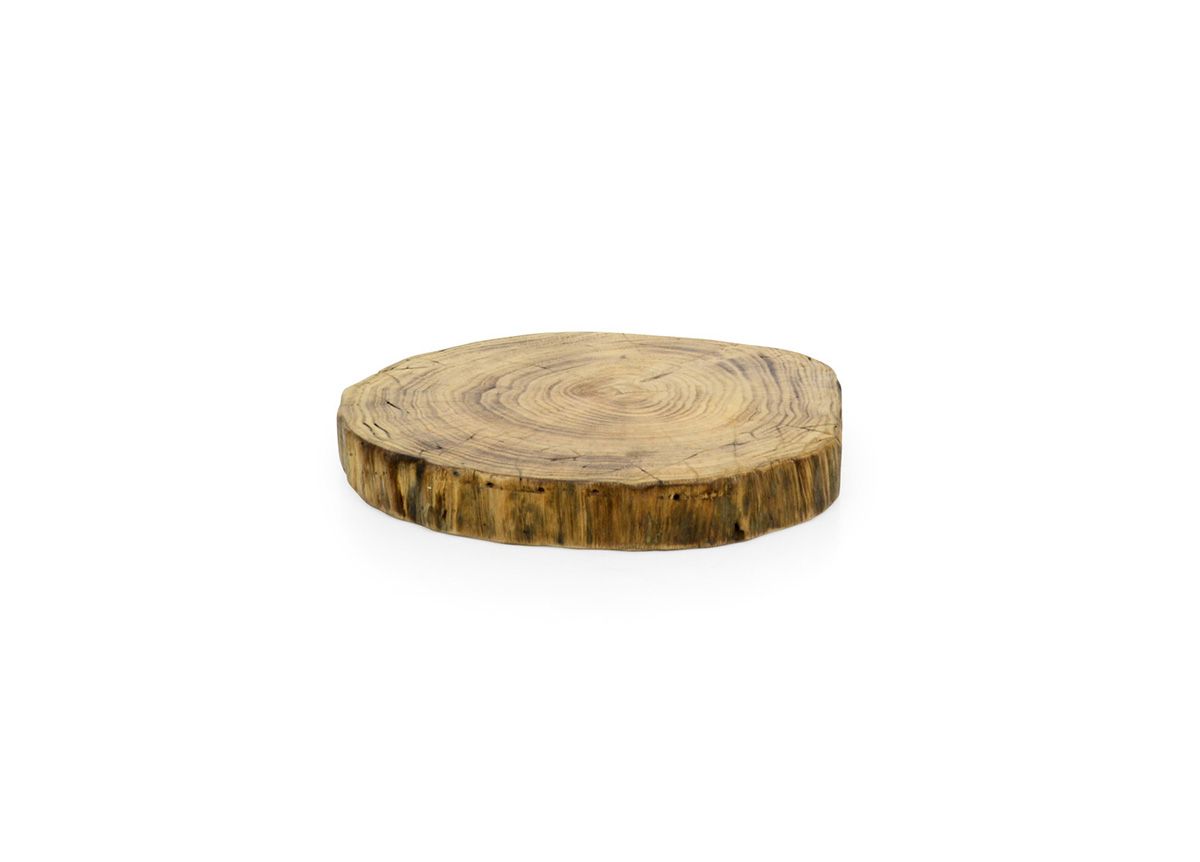 FOH ROOT Round Wooden Cutting Board Set of 2 - 12 Inch Natural Bamboo Chopping Board for Kitchen - Perfect for Slicing, Dicing & Serving Food
