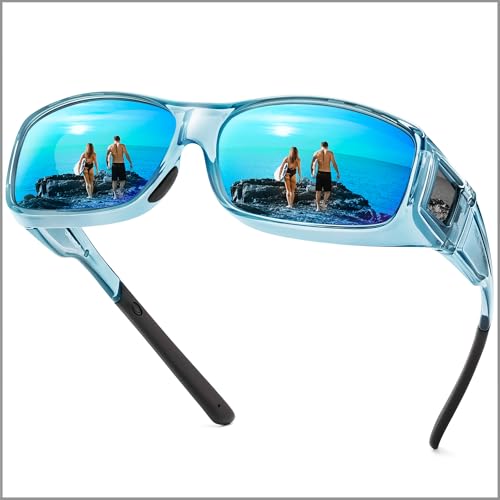 B12 Transparent Blue Frame/Blue Mirrored Lens