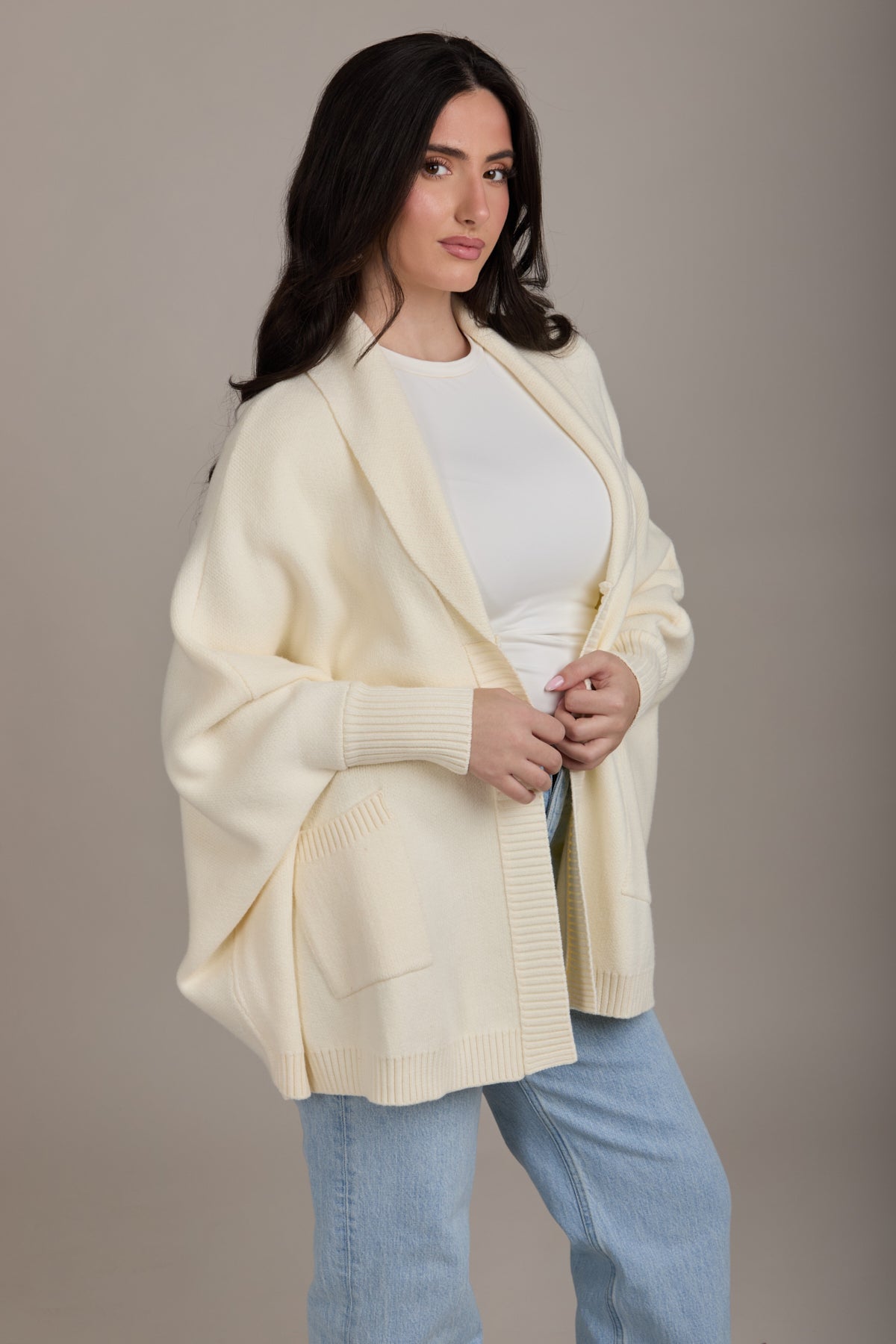 Open Front Oversize Cardigan for Women - Soft Chunky Knit Long Cardigan Sweater | Perfect for Fall, Winter, and Layering Outfits