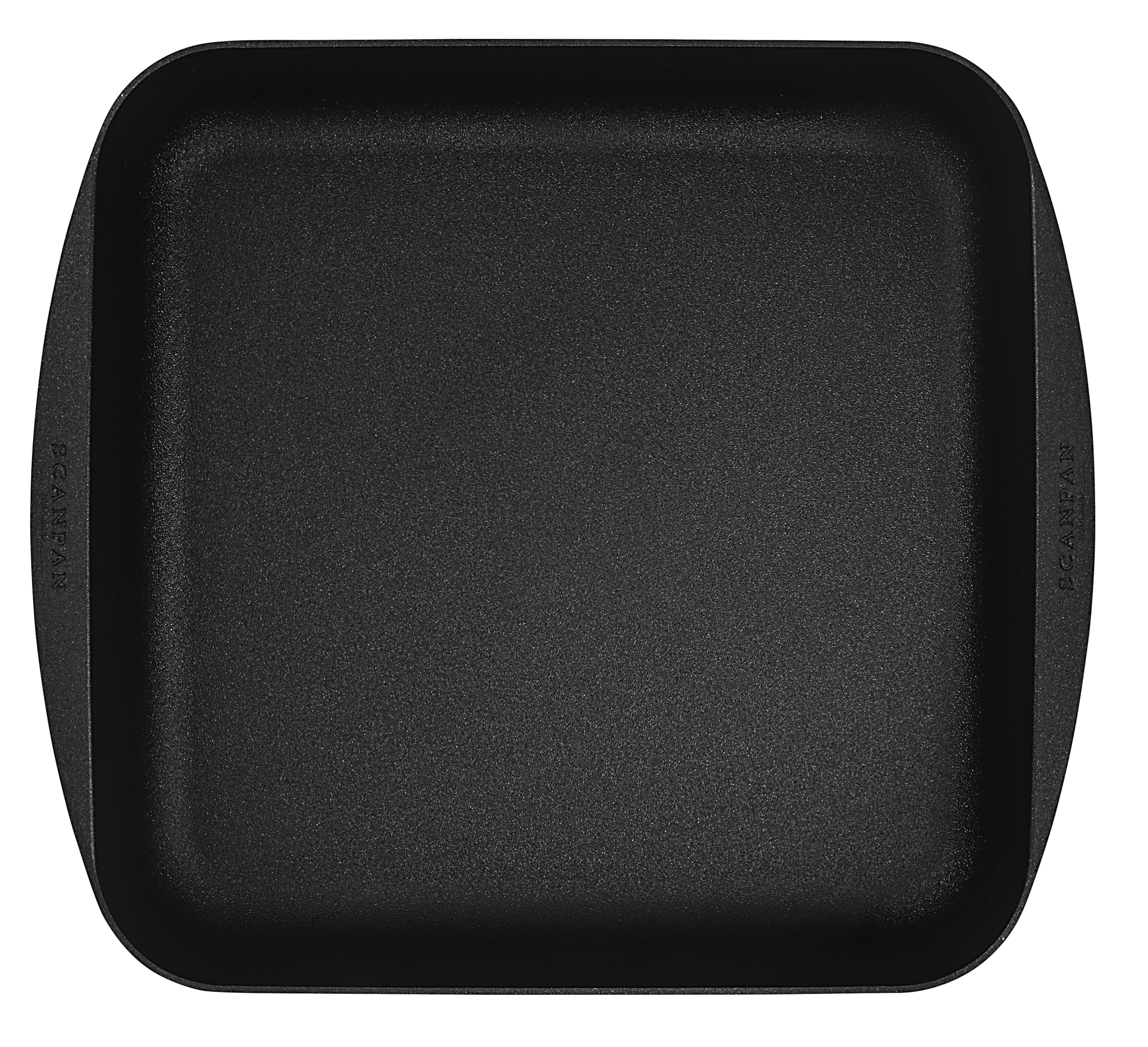 SCANPAN 54403600 Non-Stick Square Frying Pan - 12.6 x 12.6 Inches (32 x 32 cm) - Black TechnIQ IH Induction Compatible Cookware for Searing, Stir-Frying & Pancakes