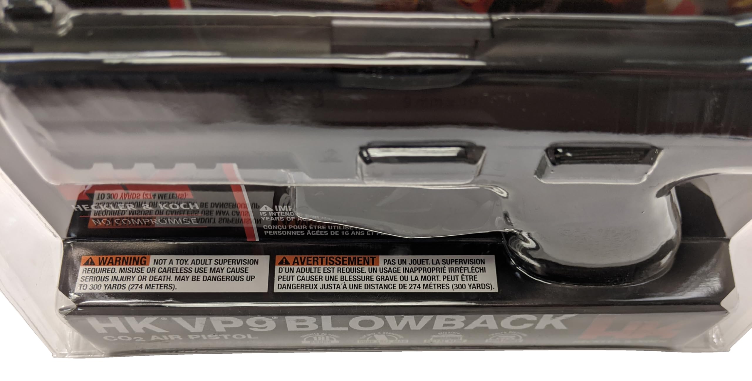 Umarex HK VP9 Blowback .177 Caliber BB Air Pistol - Realistic CO2 Powered Airgun for Target Shooting & Training | Heckler & Koch Licensed Replica