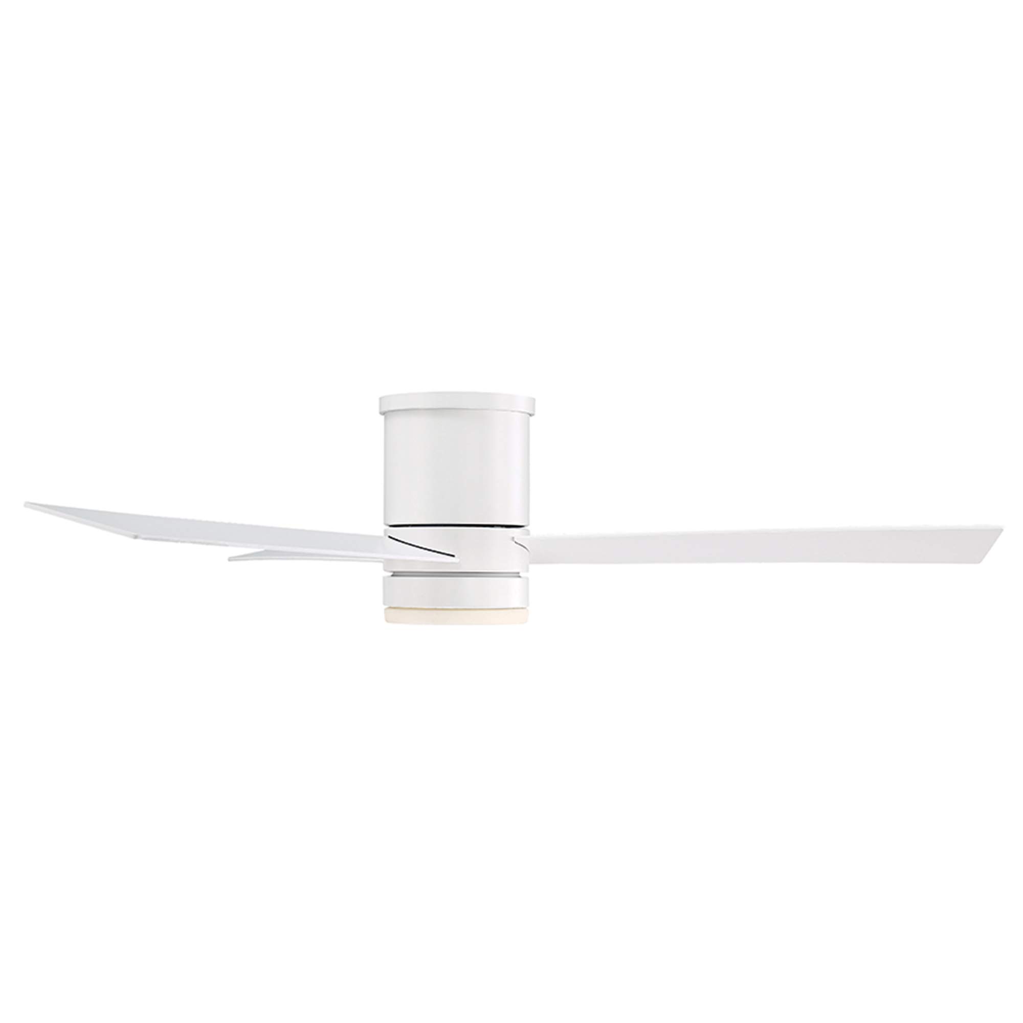 52in Axis Smart 3-Blade Flush Mount Ceiling Fan with 3000K LED Light & Remote Control - Works with Alexa, Google Assistant, Samsung Things, iOS & Android App - Perfect for Living Rooms, Bedrooms & Outdoor Spaces