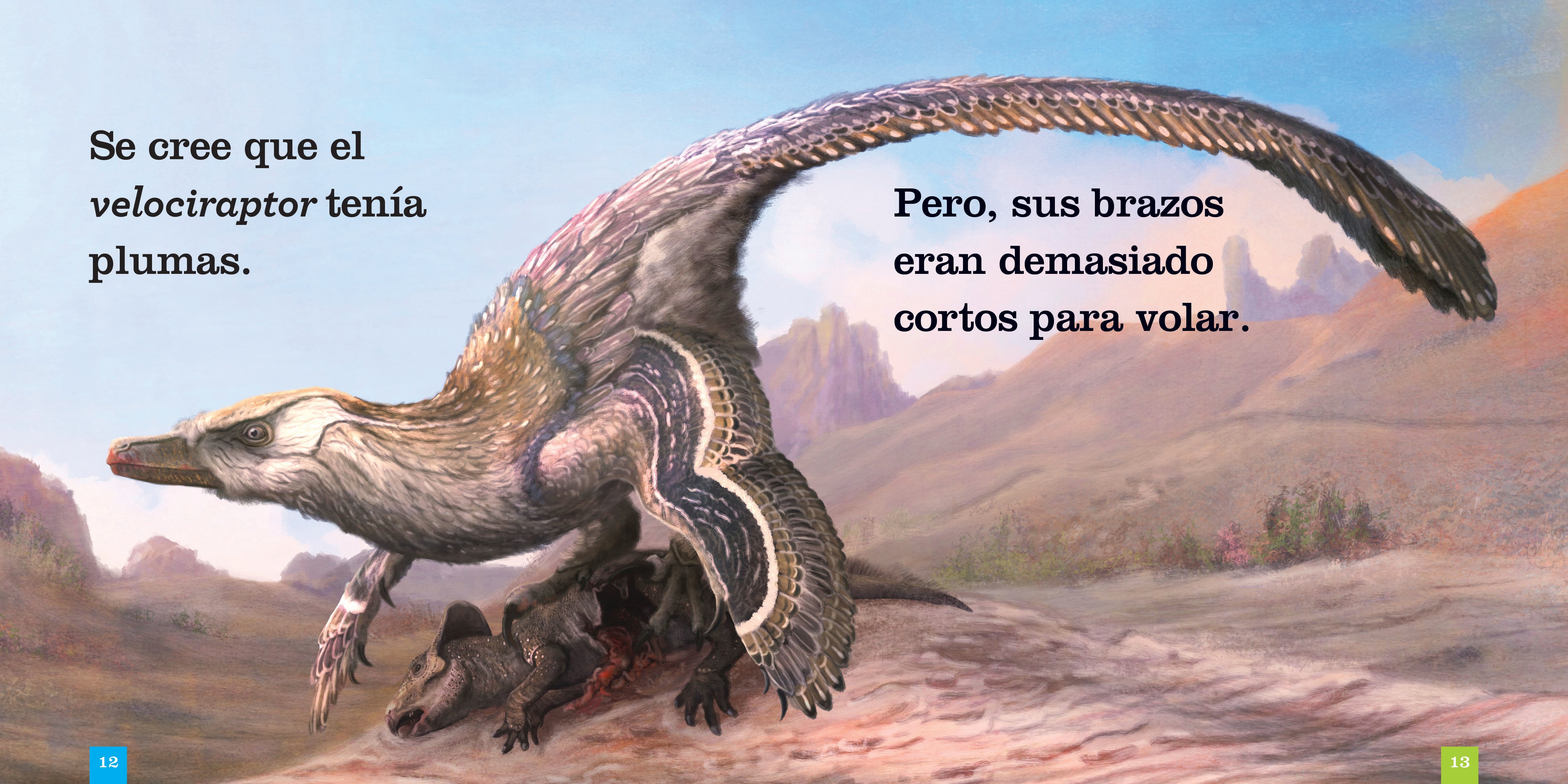 Velociraptor Book 9781640267350 - Dinosaur Encyclopedia for Kids, Educational Science Reading for Home & School