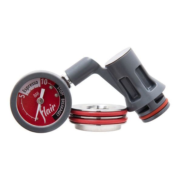 Flair Espresso Pressure Gauge Kit - Professional Coffee Machine Accessory for Home Baristas | Perfect for Espresso Tamping & Brewing Pressure Monitoring