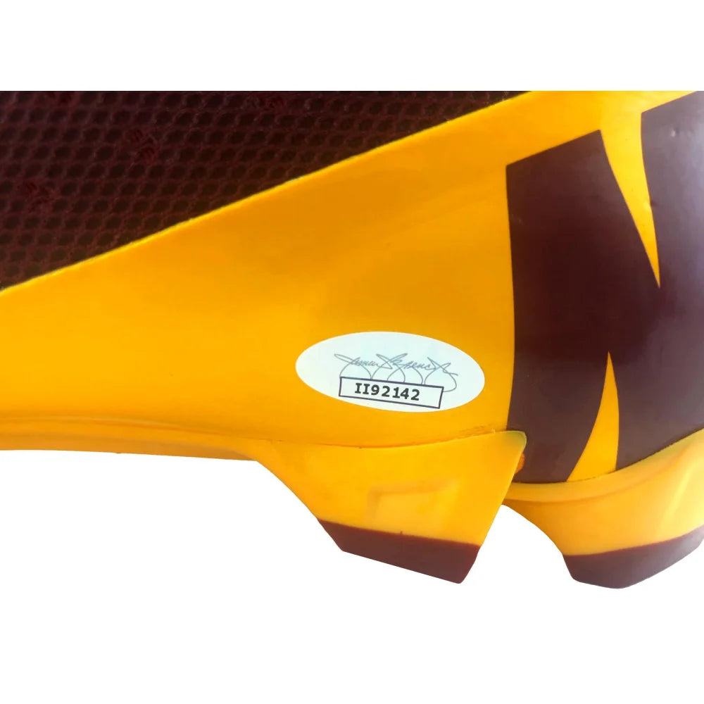 Authentic Jurrell Casey Signed Football Cleat - USC Titans Broncos Player with JSA COA - Perfect for Collectors, Sports Memorabilia Fans & Game Day Displays