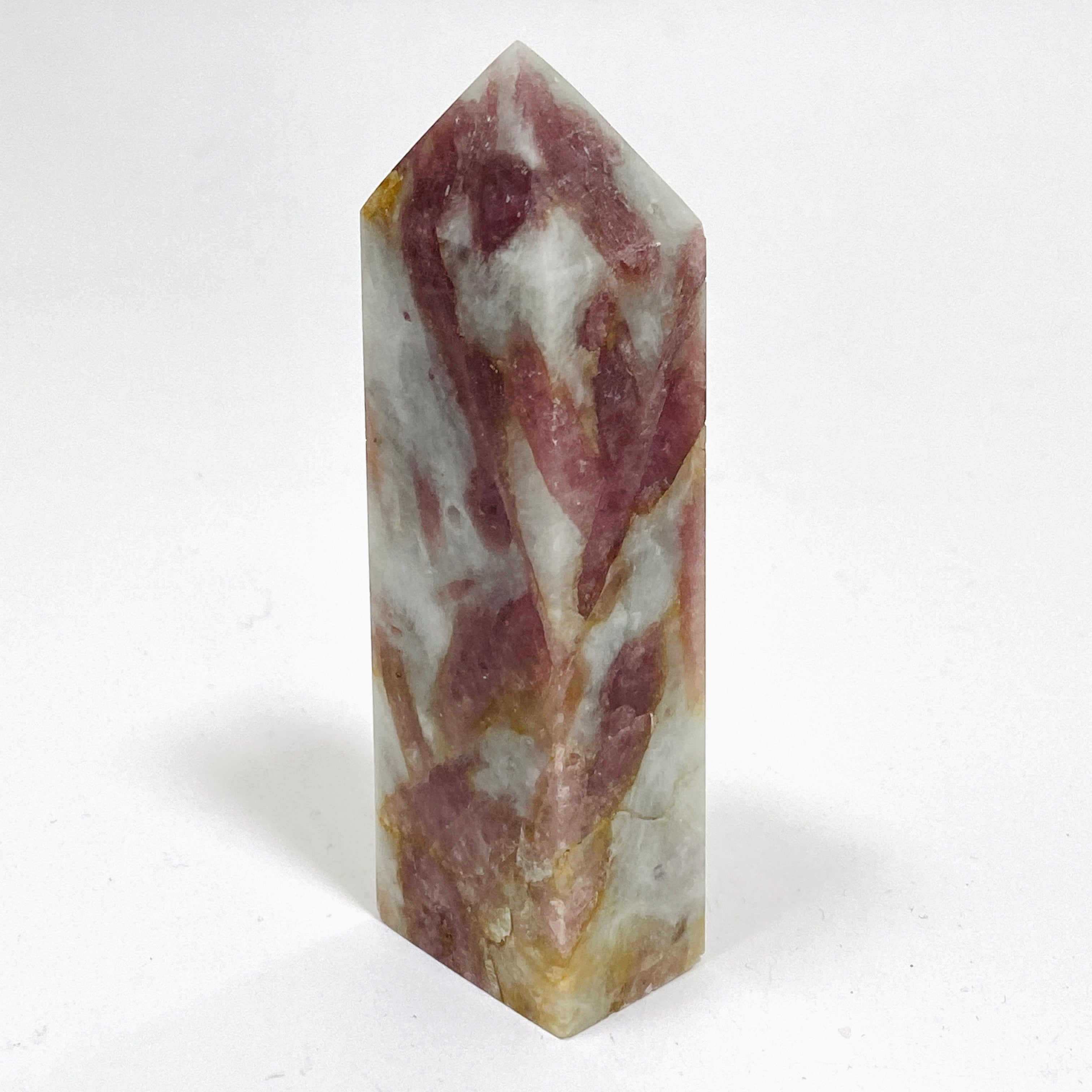 Natural Pink Tourmaline Quartz Point Crystal - PTT 02 for Healing, Meditation & Energy Work - Perfect for Home Decor, Reiki Practice & Spiritual Gifts