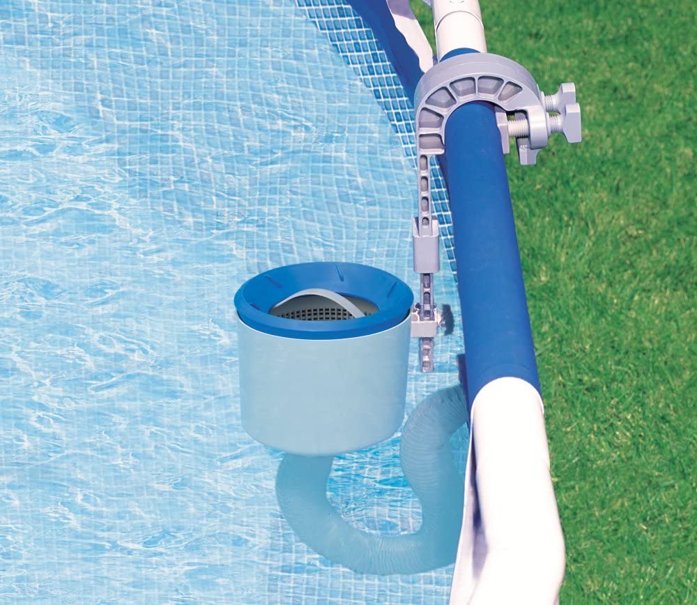 Intex Automatic Above Ground Pool Vacuum Cleaner (2 Pack) with Automatic Skimmer - Perfect for Inground & Above Ground Pools, Easy Pool Maintenance for Home & Backyard Use