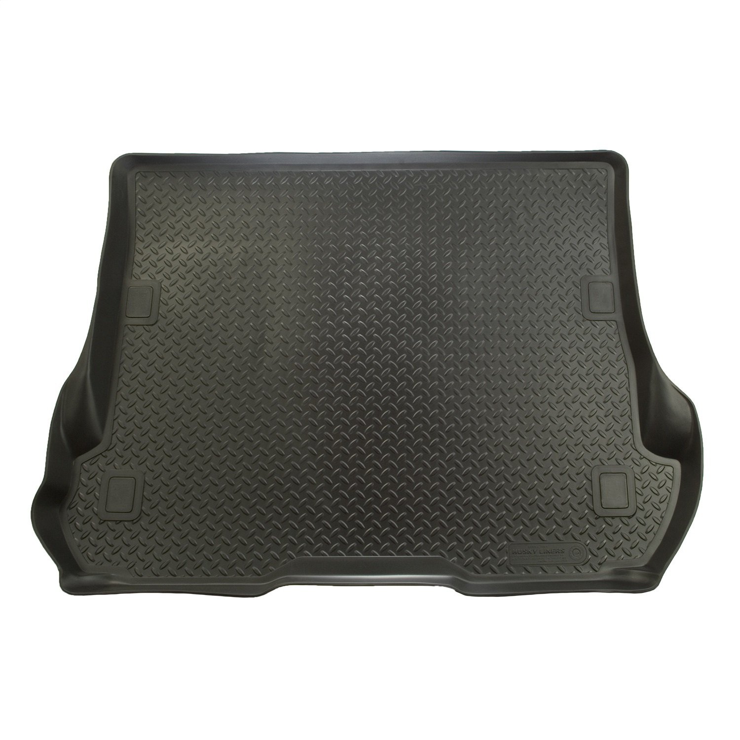 Husky Liners Classic Style Series Cargo Liner for 2011-2018 Jeep Wrangler JK 4 Door - Heavy Duty Black Floor Mat - Perfect for Off-Roading, Camping & Outdoor Adventures