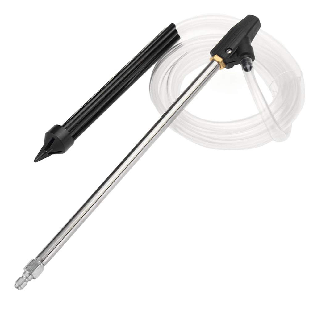 High Pressure Washer Sandblasting Kit - Wet Sand Blaster Attachment with 1/4