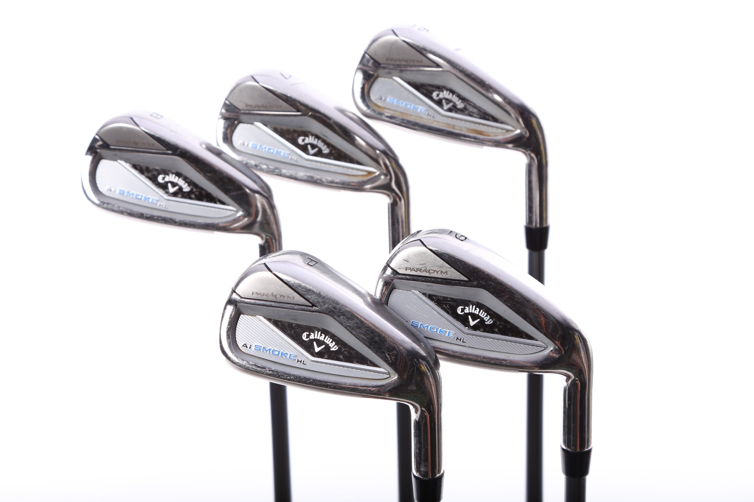 Used Callaway Paradym Ai Smoke HL Iron Set - Right Handed 6-PW Regular Flex Golf Clubs for Men | Perfect for Mid-Handicap Players on the Course