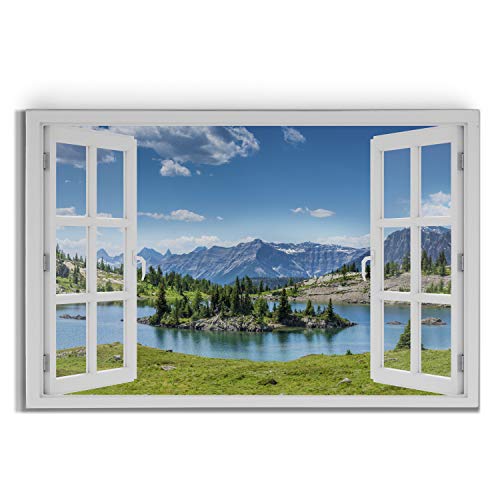 Lake & Mountain Range