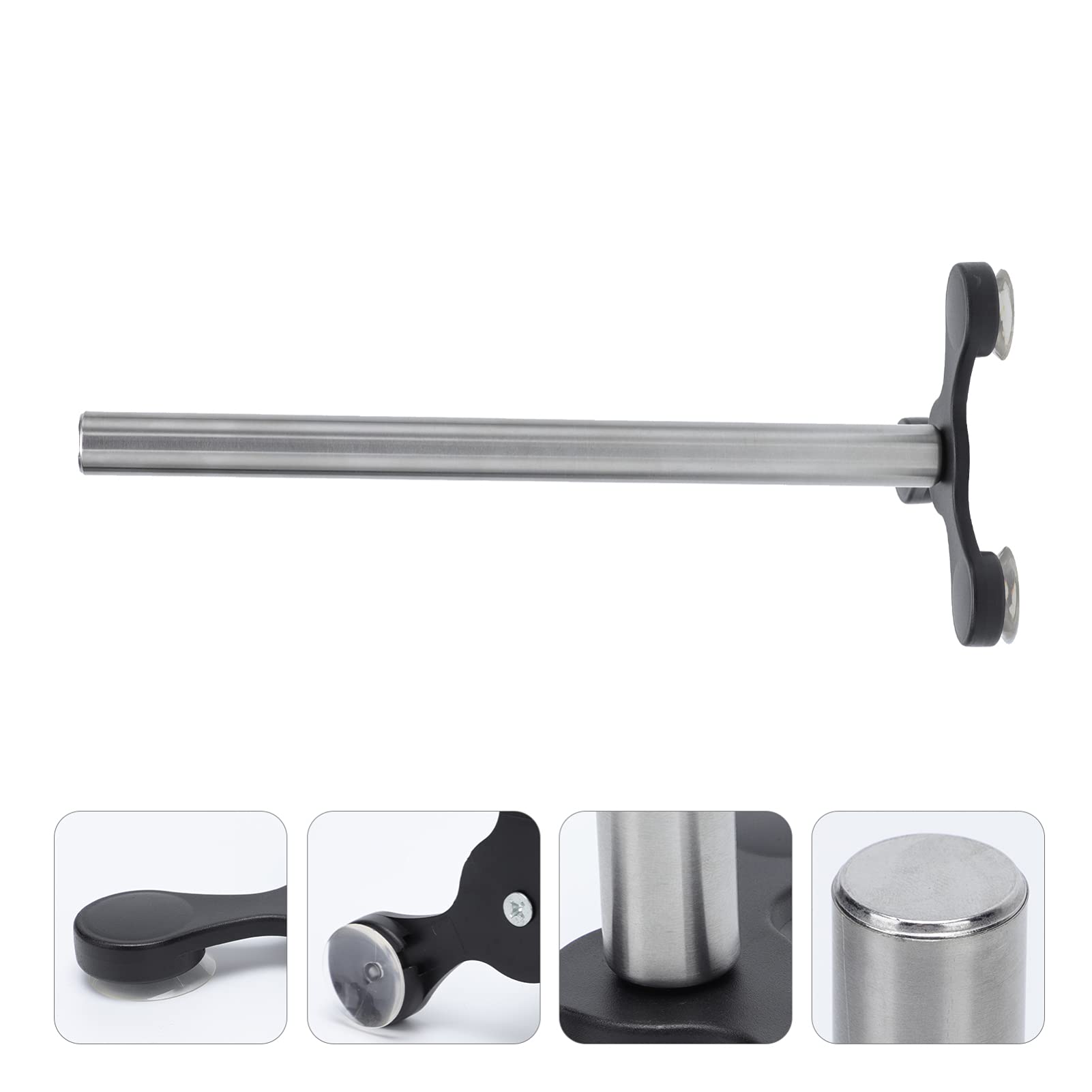 Vertical Toilet Paper Holder Stand for Bathroom & Kitchen - Tissue Roll Organizer