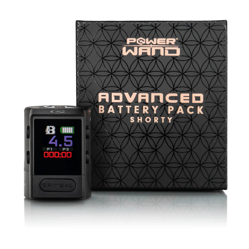 Critical X Bishop V2 Advanced Shorty Power Wand Battery Pack - High Performance Portable Charger for Vaping Devices | Perfect for Travel, Outdoor Activities & On-the-Go Use