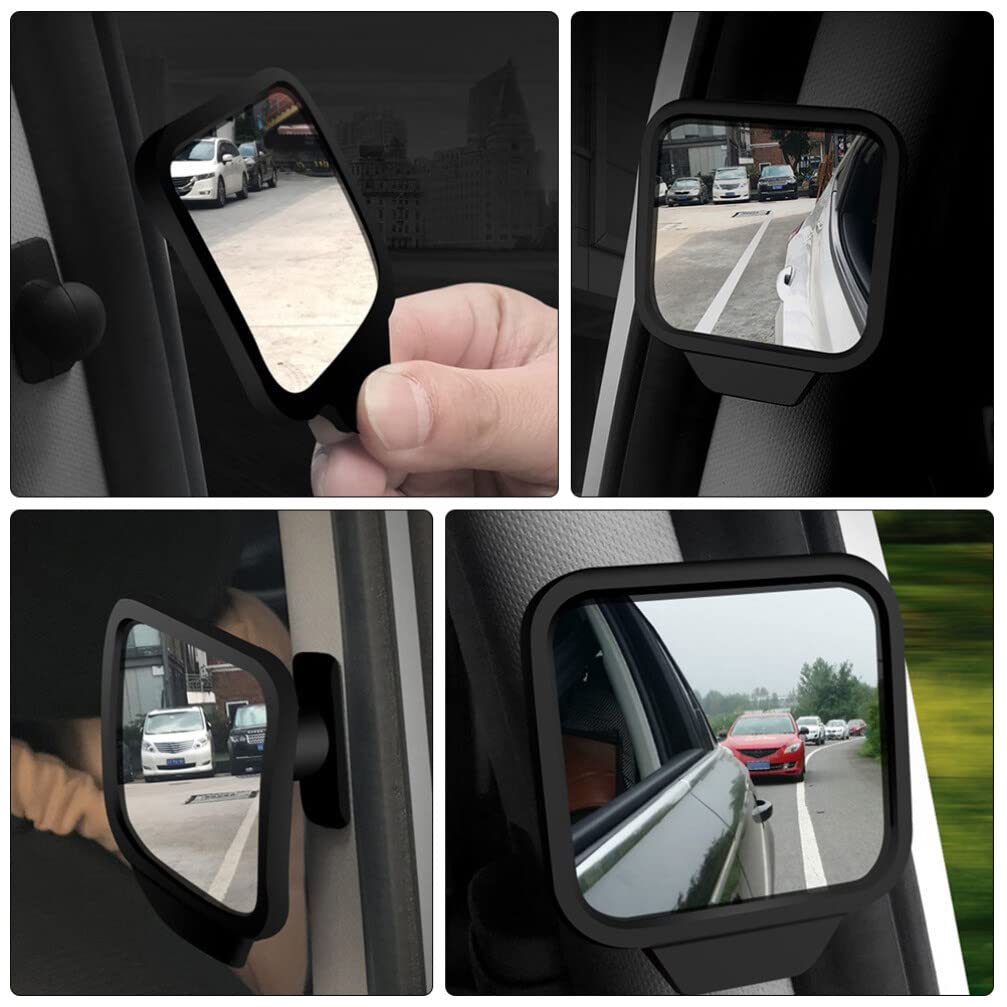 Premium ABS Baby Car Seat Mirror - Rearview Safety Mirror for Infant & Toddler Car Seats, Strollers & Travel Accessories | Safe Driving with Clear View of Your Child