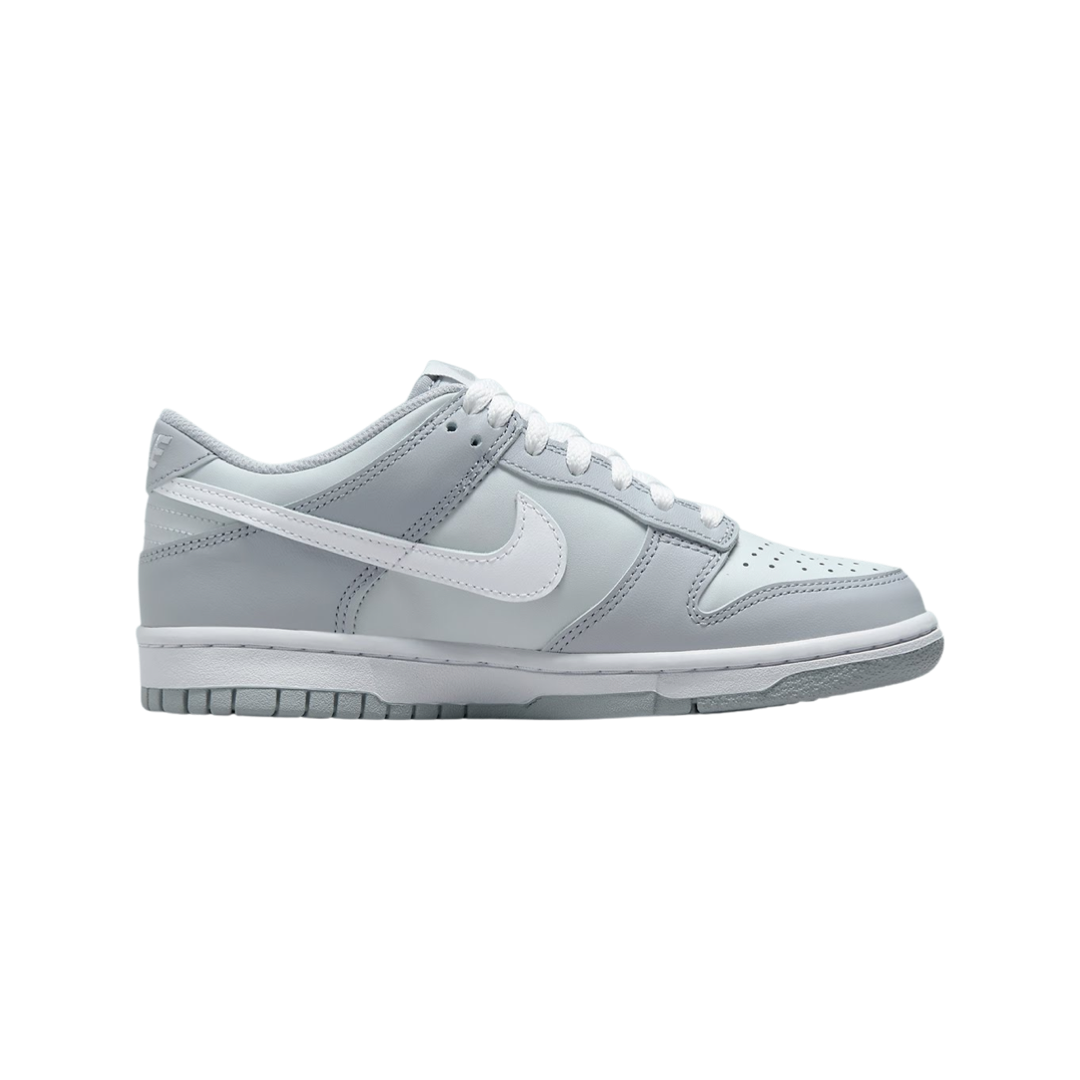 Nike Dunk Low GS Pure Platinum White Wolf Grey - Women's & Girls' Sneakers for Casual Wear, Running & Street Style Fashion