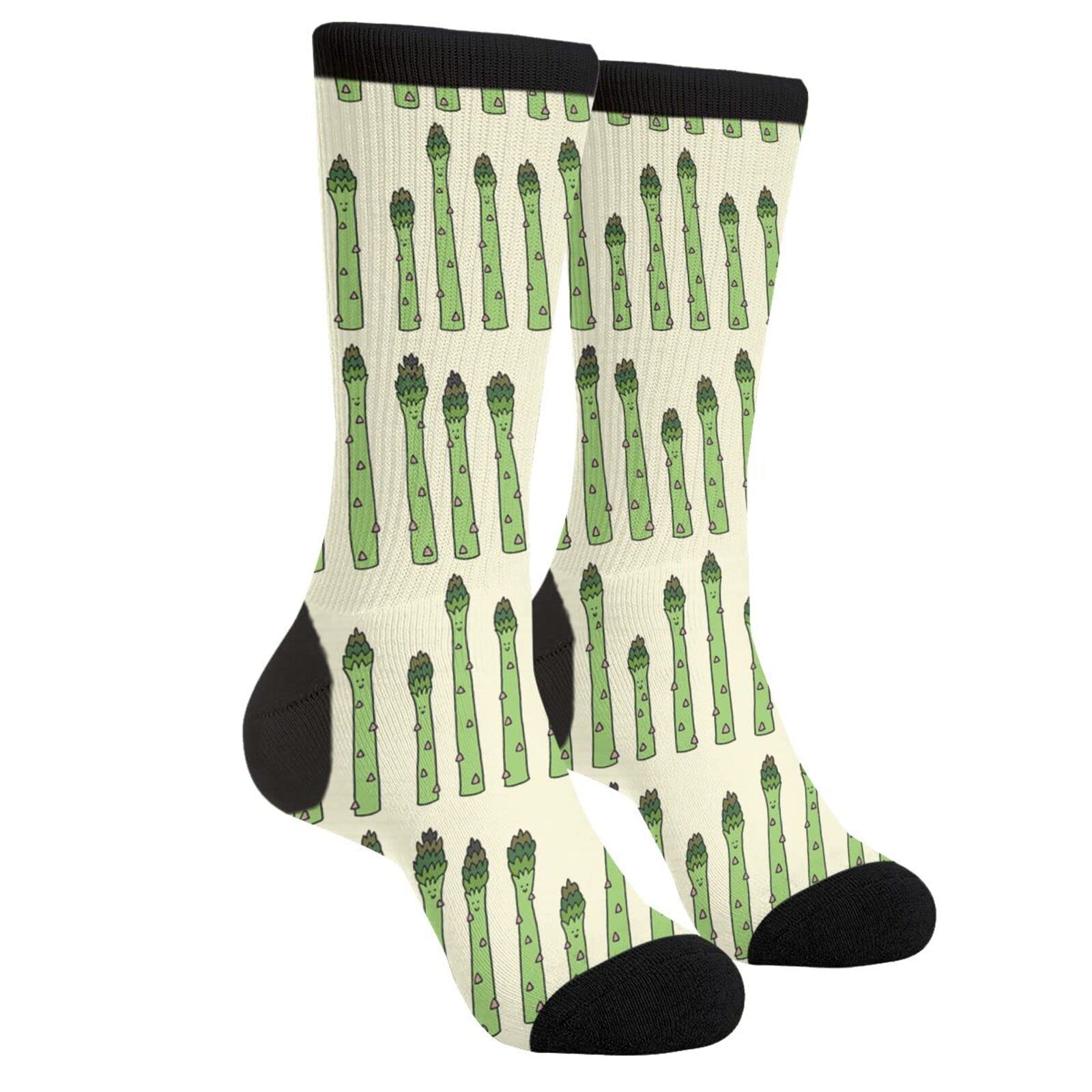 Funny Crazy Novelty Crew Tube Socks for Men & Women - Casual Athletic Sport Dress Socks - Perfect for Gifts, Cosplay, and Everyday Wear