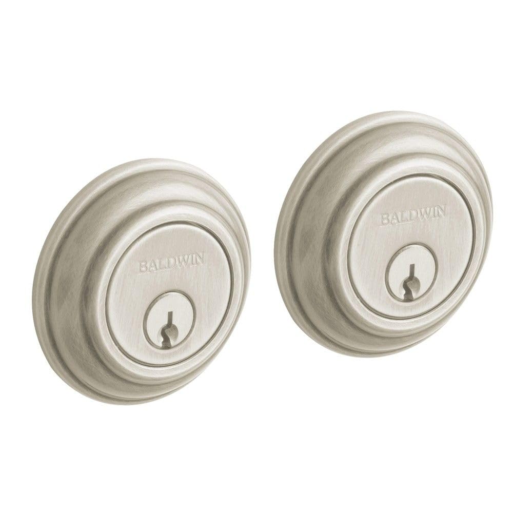 Baldwin Hardware 8232.056 High Security Deadbolt Lock - Premium Door Lock for Home Safety & Security | Ideal for Front Doors, Back Doors & Rental Properties