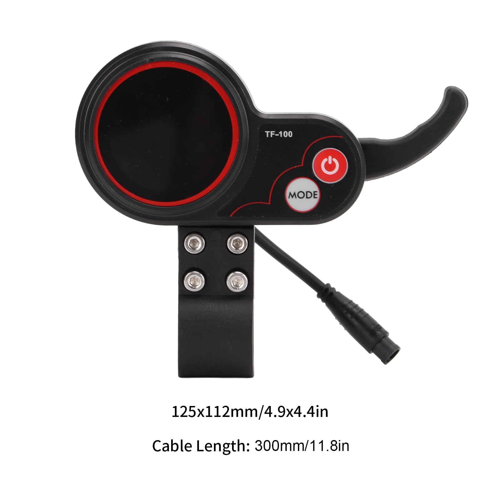 48V TF-100 Display 6 Pin Thumb Throttle for M4 Electric Scooter Controller - Compatible with Electric Scooters, E-Bikes & Mobility Scooters - Perfect for Commuting, Urban Travel & Outdoor Adventures