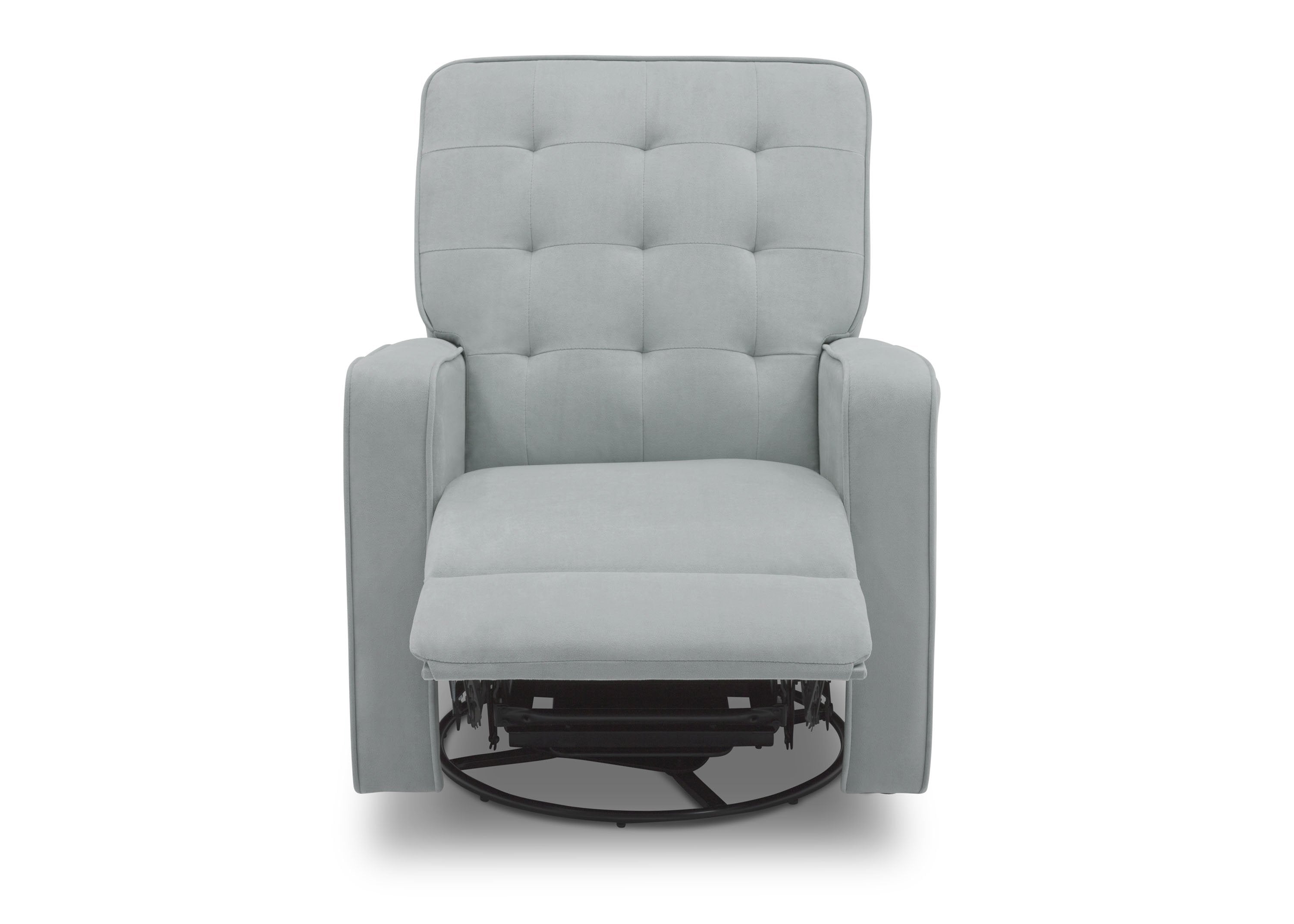 Premium Graham Nursery Glider Swivel Recliner Chair with LiveSmart Fabric by Culp - Perfect for Baby Nurseries, Breastfeeding & Relaxing in Nursery Rooms
