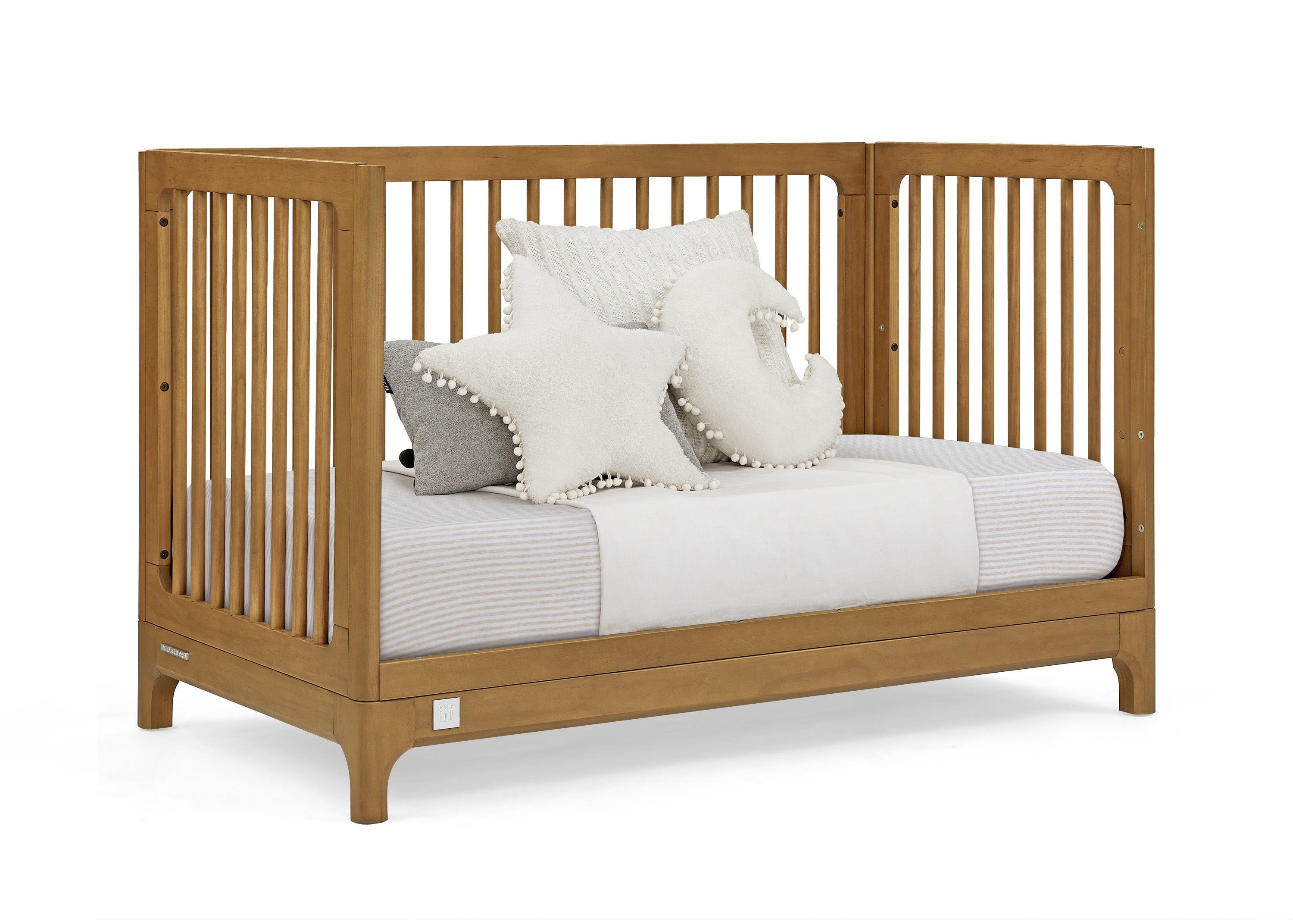 BabyGap Wren 4-in-1 Convertible Crib - Nursery Furniture for Newborn to Toddler | Safe & Stylish Baby Bed for Nursery, Bedroom & Daycare
