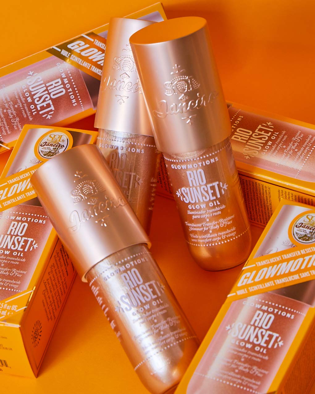 SOL DE JANEIRO Glowmotions Glow Body Oil - Hydrating & Shimmering Body Oil for Radiant Skin | Perfect for Summer, Vacations & Special Occasions