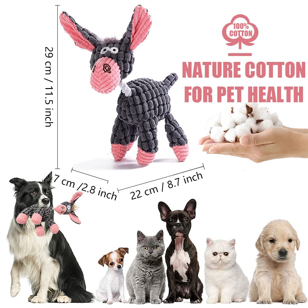 Speedy Panther Soft Squeaky Dog Toys for Small & Medium Dogs - Plush Puppy Chew Toy for Playtime, Training & Cuddling | Perfect for Indoor & Outdoor Fun
