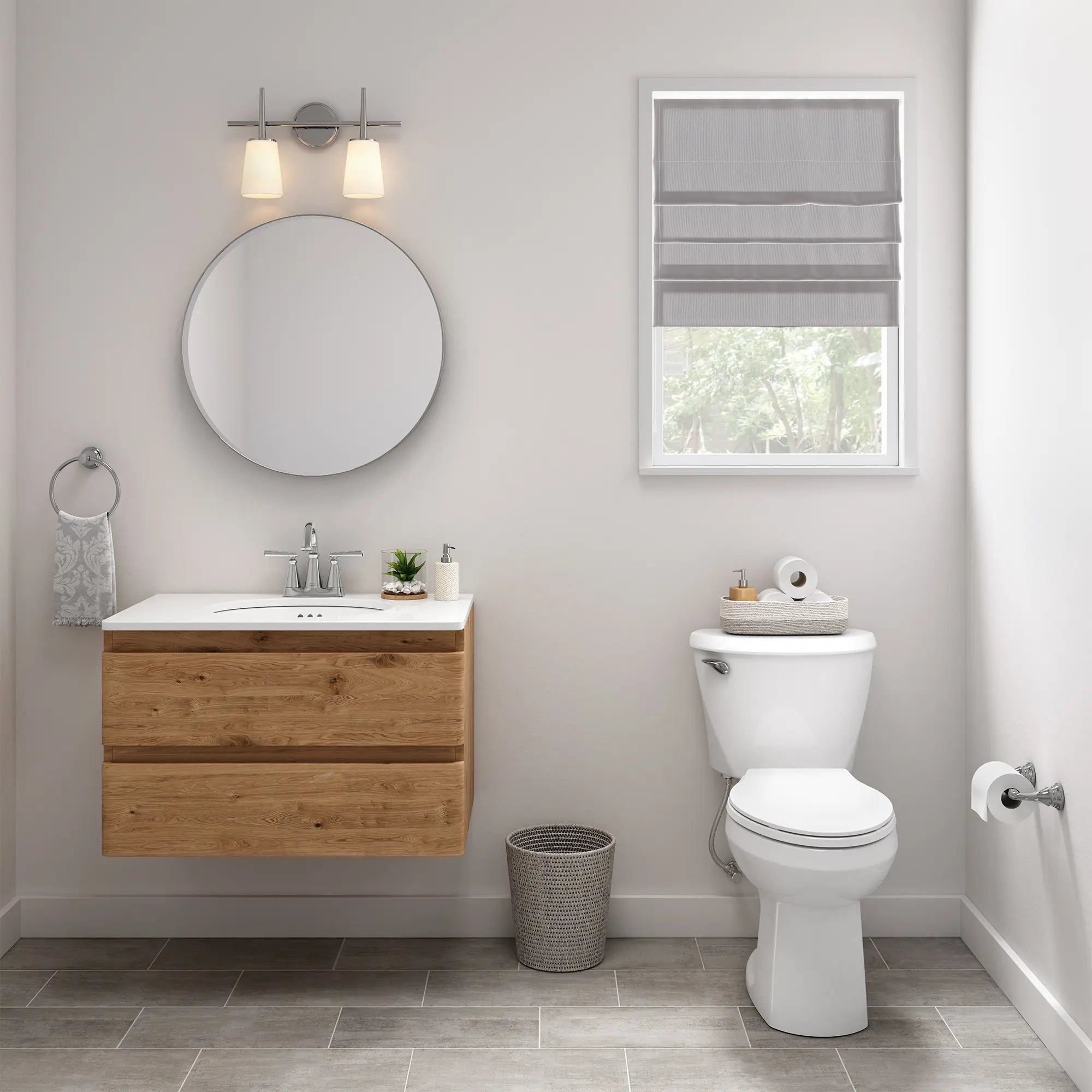 Colony® 3 Chair Height Elongated Toilet Bowl - Comfortable ADA Compliant Toilet for Bathroom, Home & Office Use