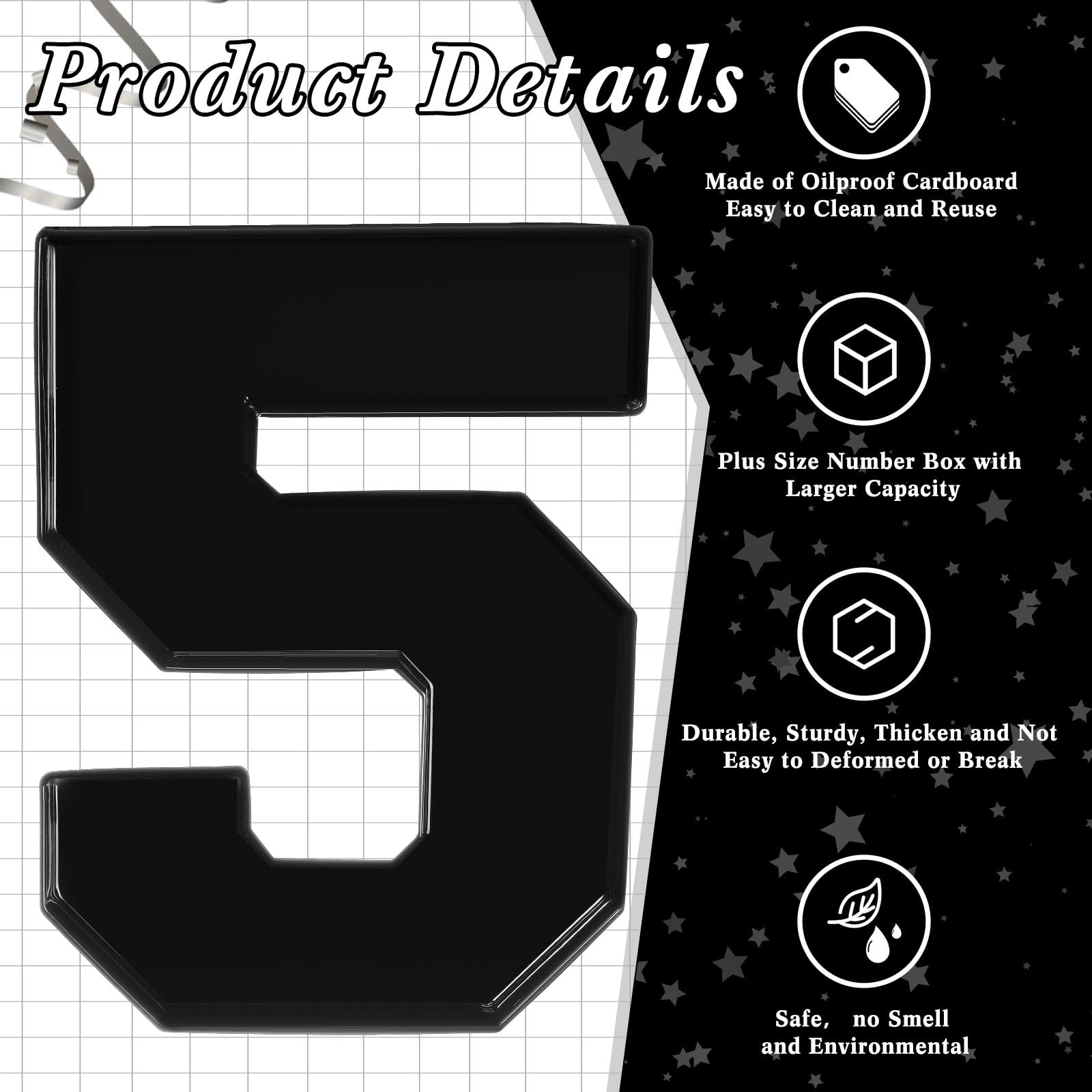 2025 Graduation Party Supplies - 4 Pack 13.7
