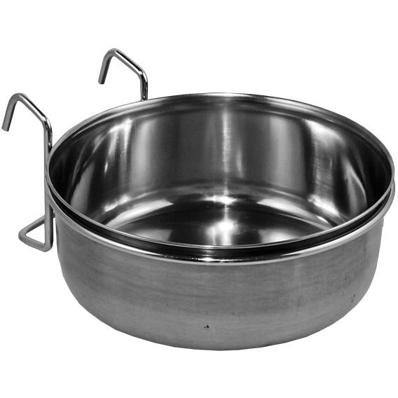 Stainless Steel Hanging Cup with Hooks - 840ml Capacity, 150mm Diameter - Perfect for Camping, Hiking, and Outdoor Adventures