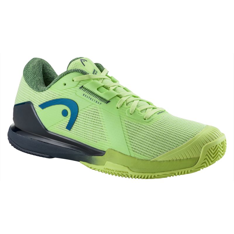 HEAD Sprint Pro 4.0 Clay Court Tennis Shoes for Men - Lightweight Performance Footwear for Clay Court Play & Training