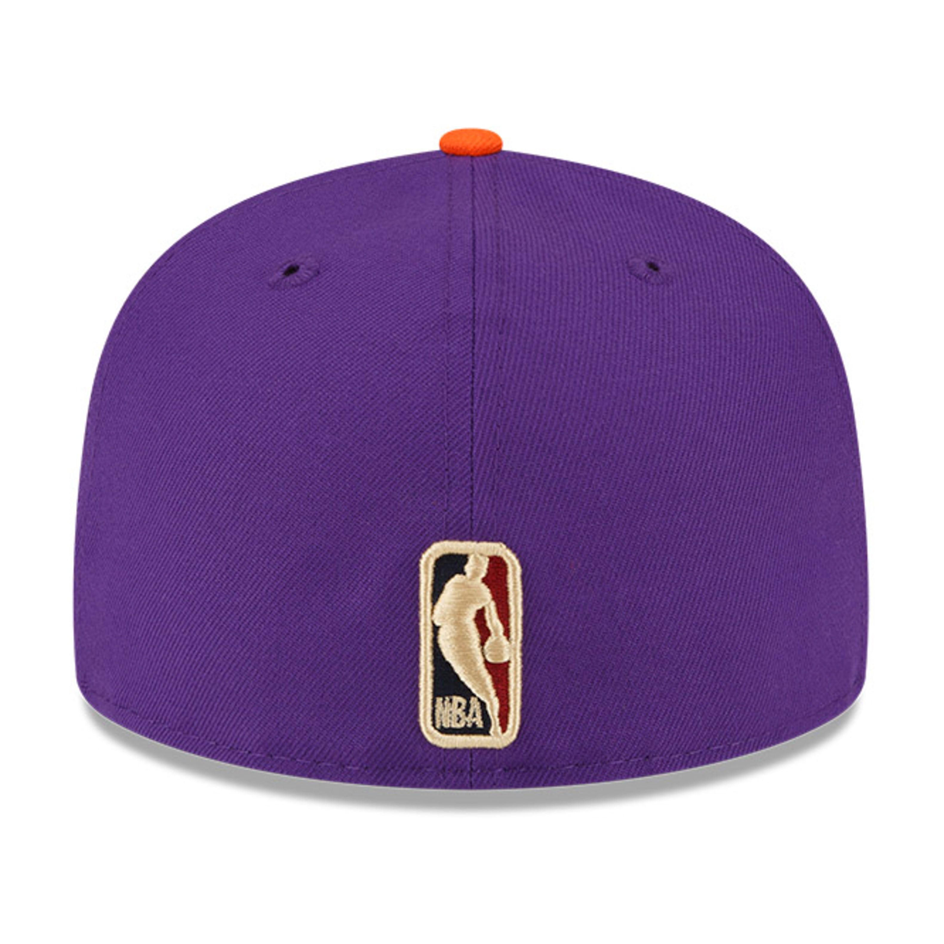 New Era 59Fifty Hardwood Classic Phoenix Suns Snapback Cap - Purple & Orange NBA Basketball Hat for Men & Women - Game Day, Streetwear & Fan Collection