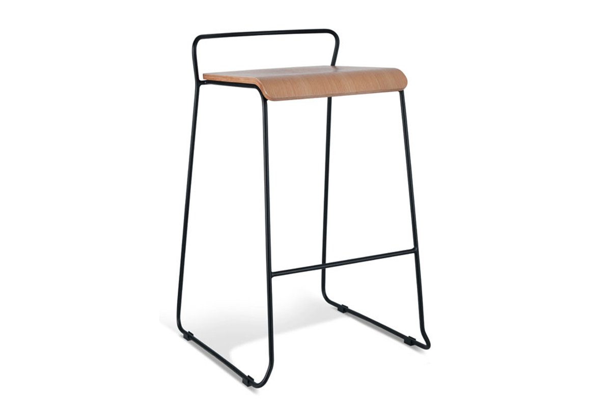 MS Hospitality Frankston Bar Stool - 750mm Seat Height - Perfect for Home Bars, Kitchen Islands & Commercial Use
