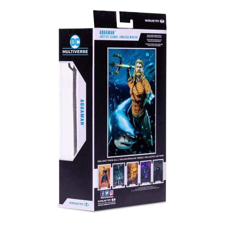 DC Multiverse Aquaman Action Figure - 7-Inch Collectible with Accessories - Perfect for Display, Gifts, and Comic Book Fans