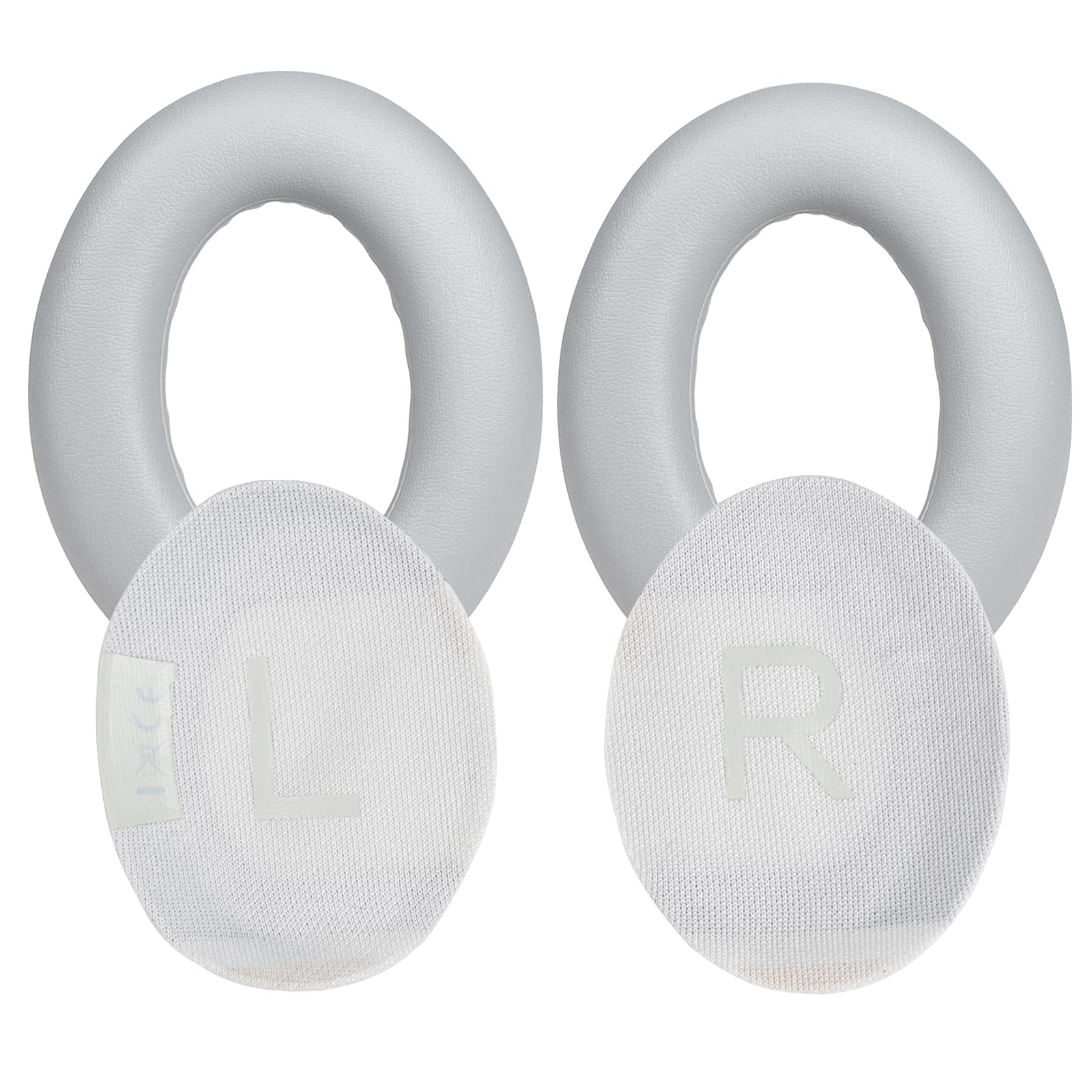 Replacement Earpads for Bose 700 (NC700) Wireless Headphones - Premium Noise Isolating Memory Foam Cushions with Soft Protein Leather (Silver) - Perfect for Travel, Work, and Home Entertainment