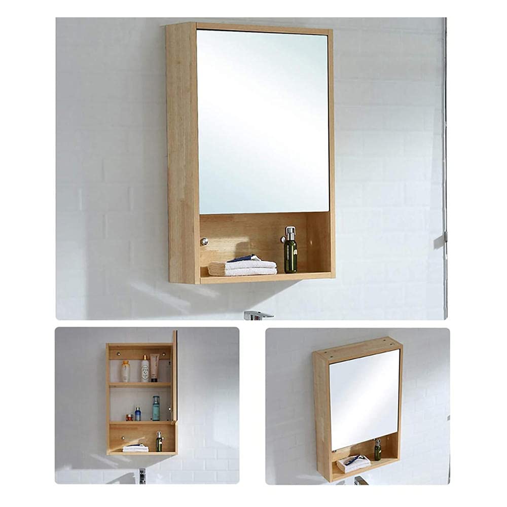 Large Vanity Mirror - Rectangular Wall Mounted Mirror for Bathroom, Bedroom & Dressing Room | Elegant Home Decor for Makeup, Outfit Checks & Interior Design