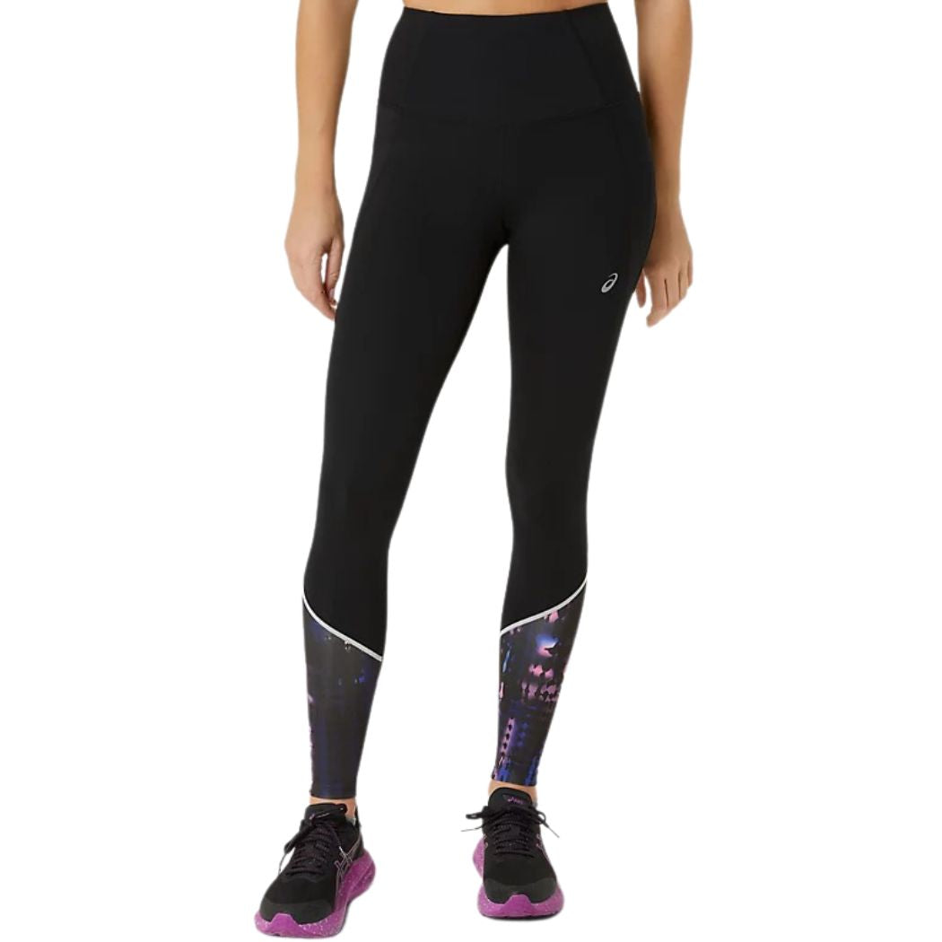 ASICS Road Lite Show Women's Running Tights - High-Performance Athletic Leggings for Jogging, Gym & Yoga Workouts