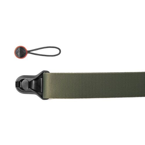 Peak Design Slide Lite Camera Strap - Adjustable & Comfortable Neck Strap for DSLR & Mirrorless Cameras (Sage Green) | Perfect for Travel, Hiking & Outdoor Photography