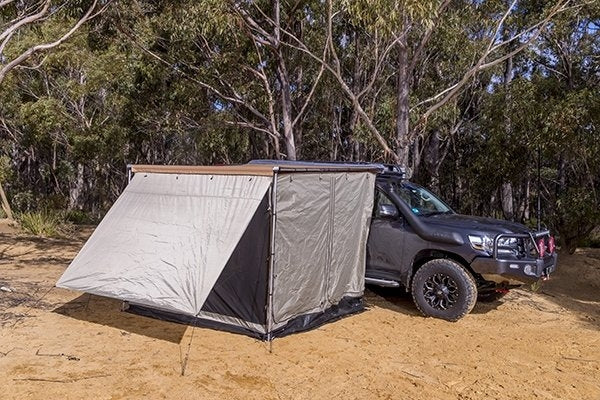 ARB Deluxe Awning Room with Floor 2500x2500mm (98x98in) - Waterproof Camping Shelter for Outdoor Adventures - Model 813108A | Perfect for Camping, Overlanding & RV Trips