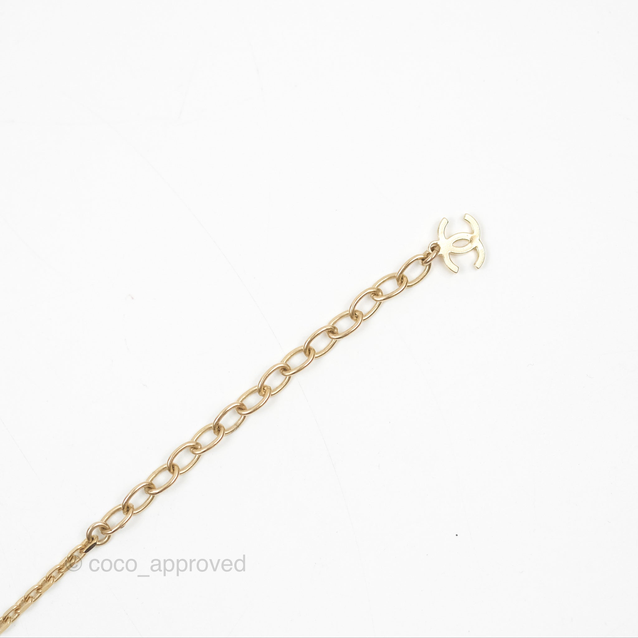 Chanel Coco Charm Necklace 21A - Elegant Gold Plated Pendant for Women | Perfect for Parties, Weddings & Everyday Luxury Fashion