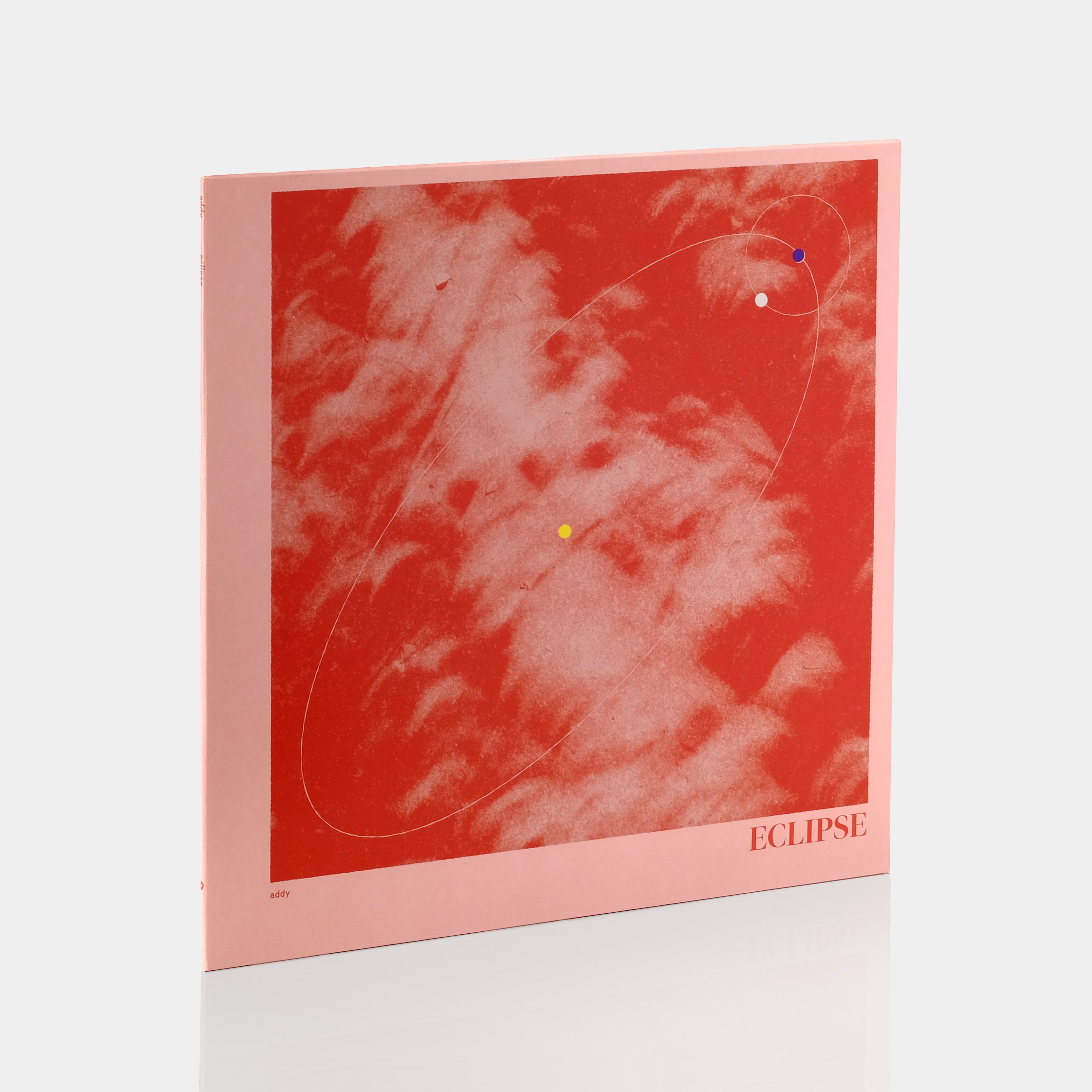 Addy Eclipse LP - Red & Cloudy Clear Vinyl Record | Limited Edition Collectible Music Album | Perfect for Vinyl Enthusiasts & Home Decor
