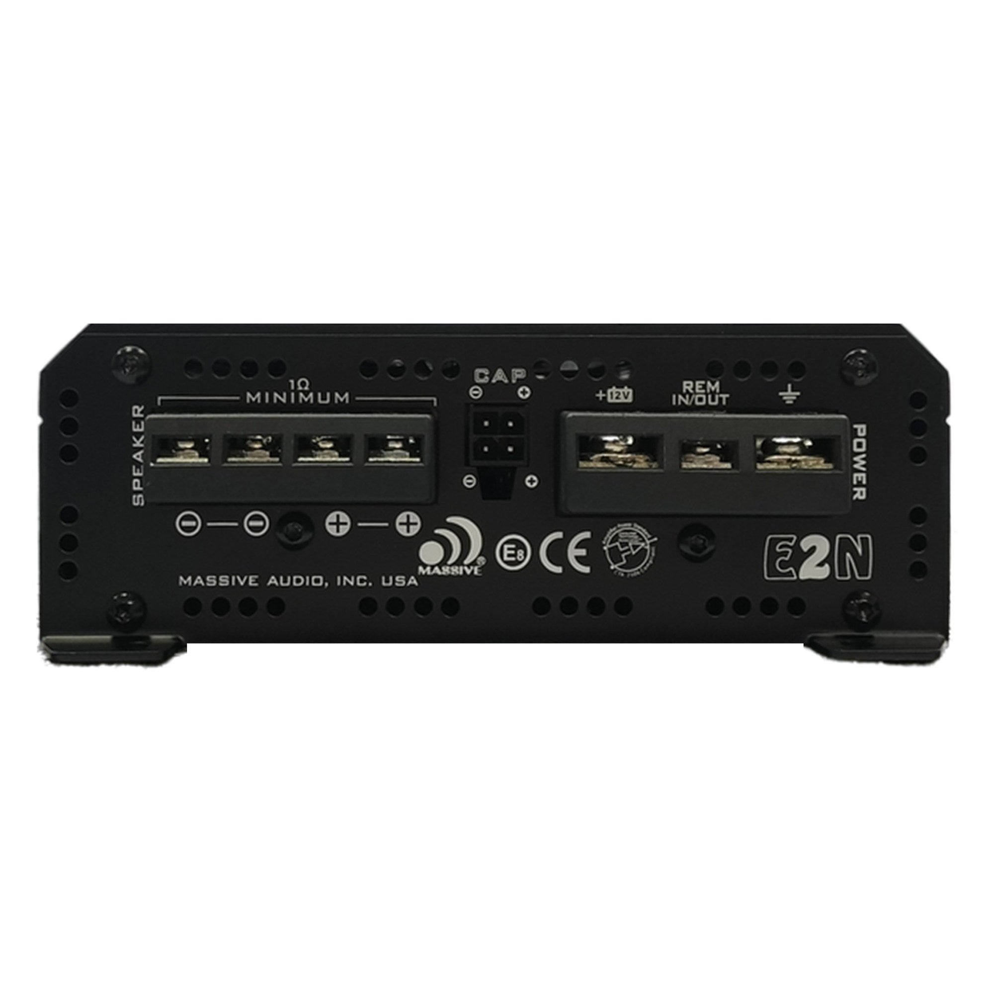 E2N 800W RMS Mono Block Amplifier - 1 Ohm Stable, High Power Car Audio Amp for Subwoofers & Bass Boost | Perfect for Car Audio Systems & Competitions